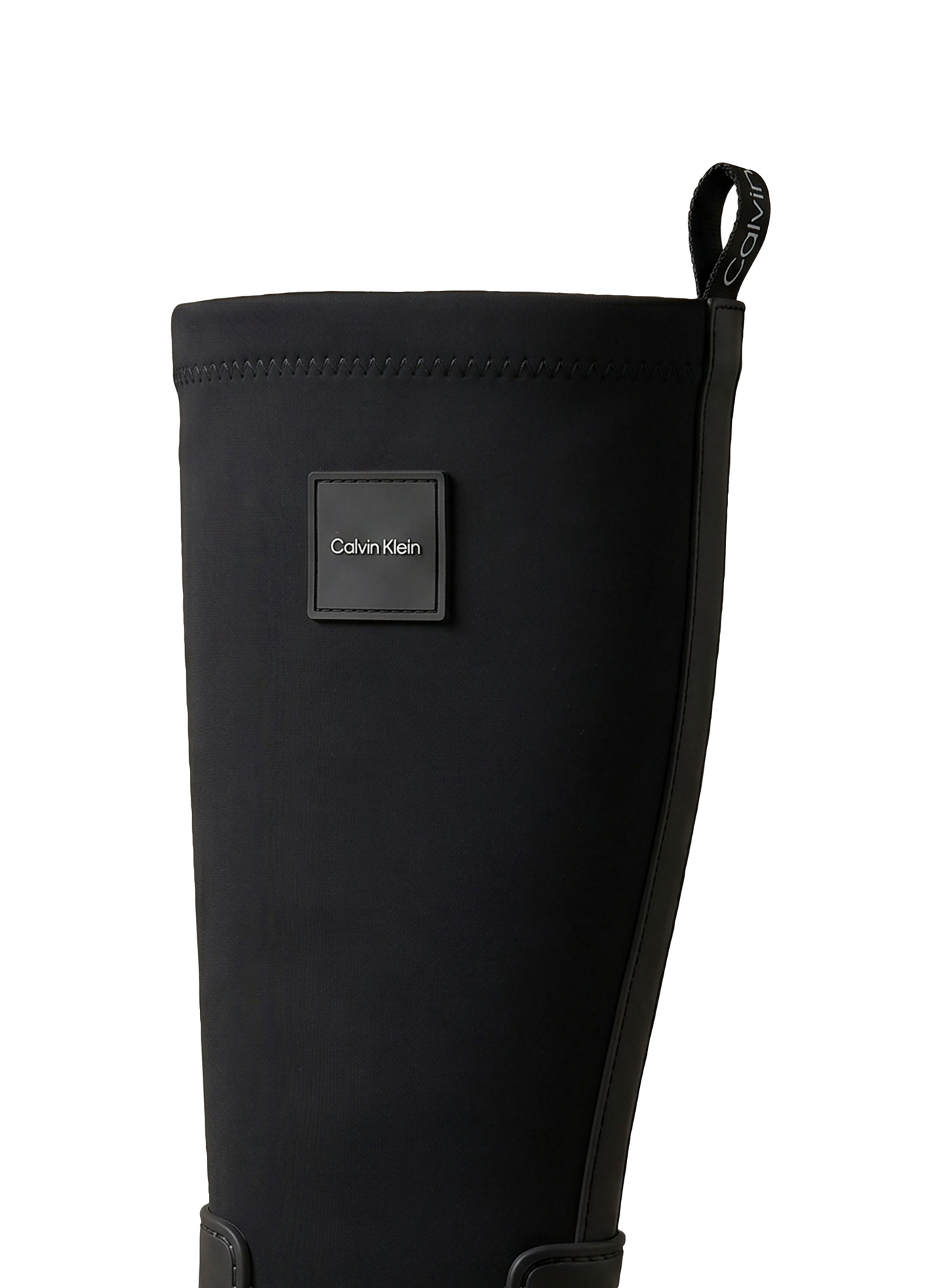 Weiche Reißverschluss-Gummistiefel CALVIN KLEIN Schwarz