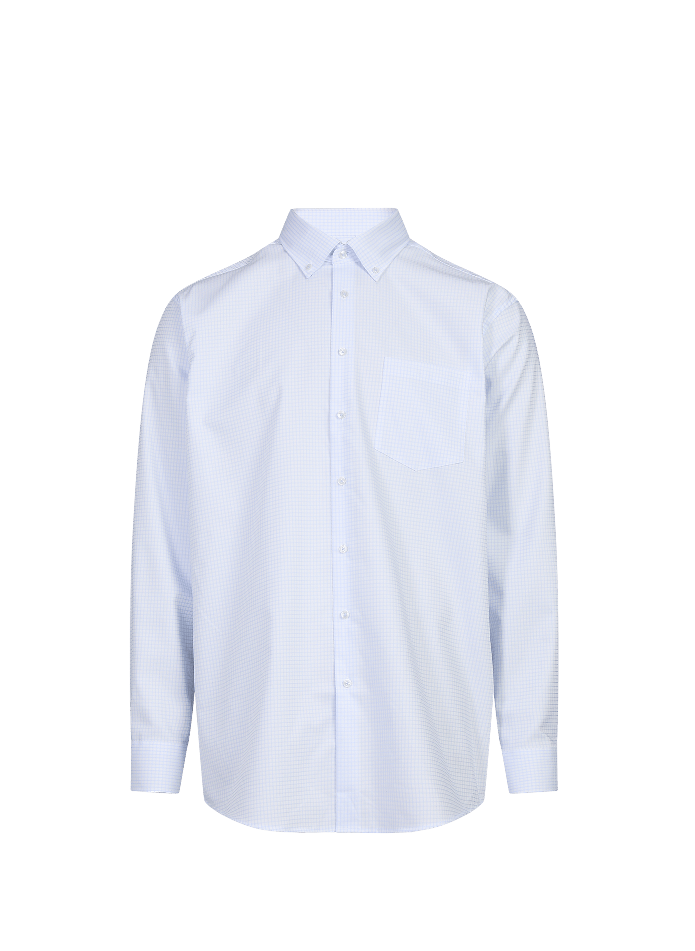 Cotton check shirt  SEIDENSTICKER Blue