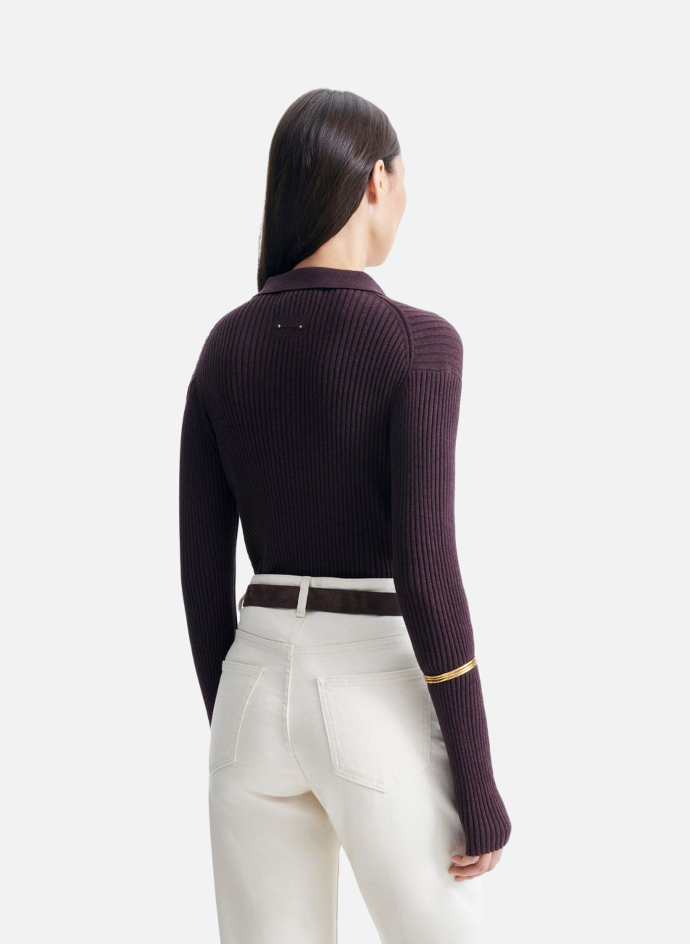 Polo hoche VANESSA BRUNO Marron