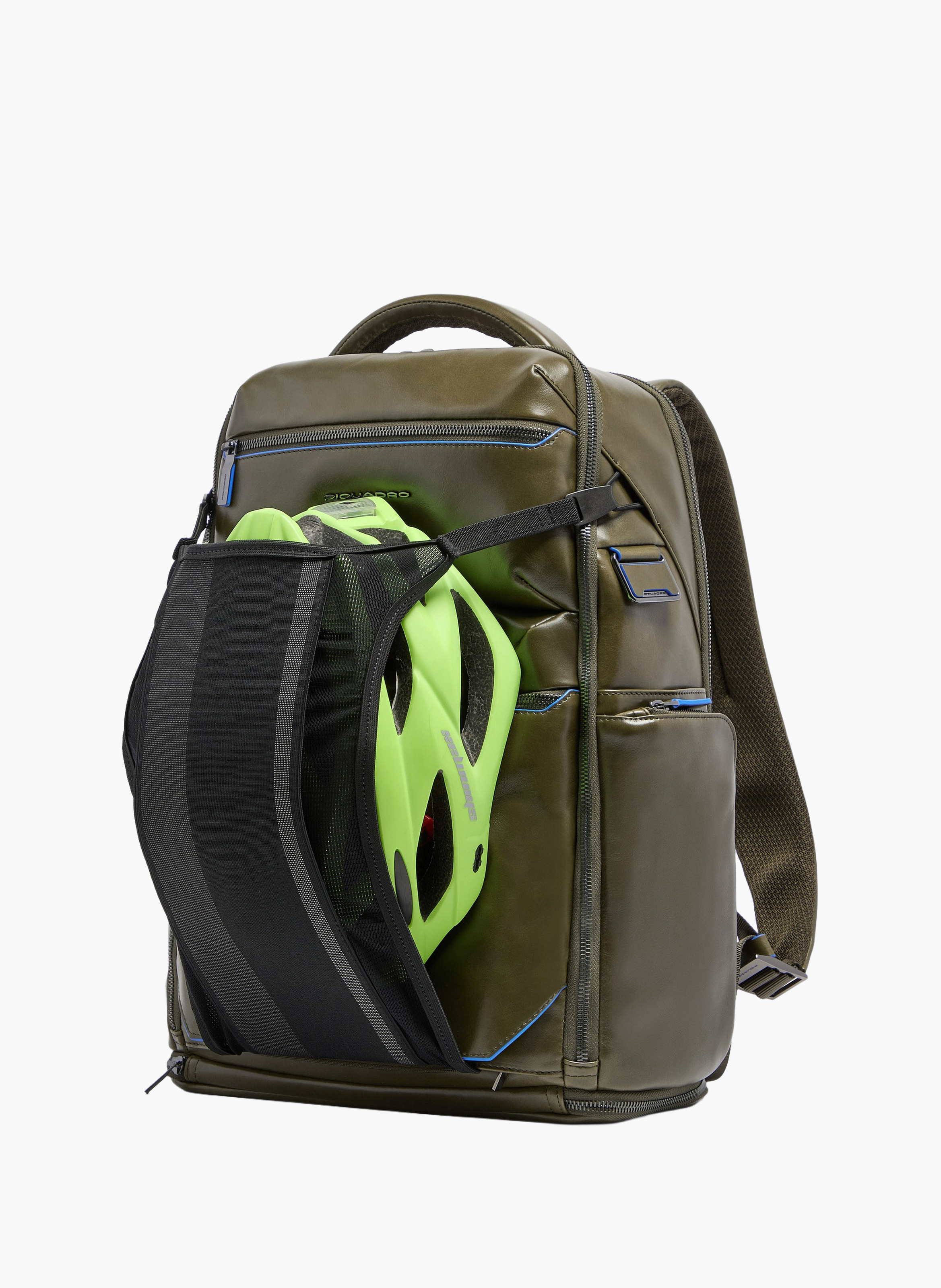 Rugzak voor 15,6" laptop, aanpasbaar PIQUADRO Groen