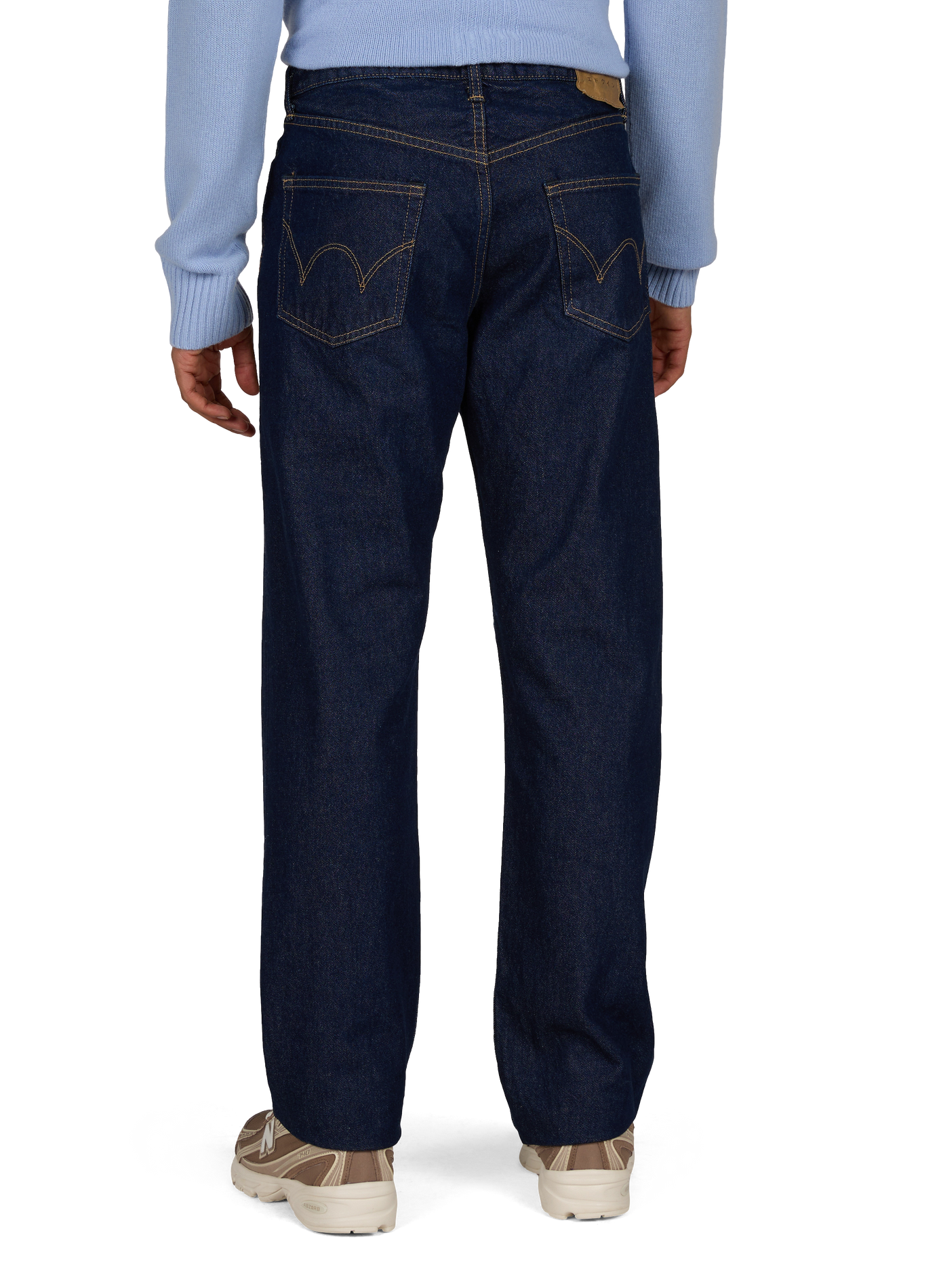 Gerade geschnittene blaue Jeans aus Baumwolle EDWIN Blau