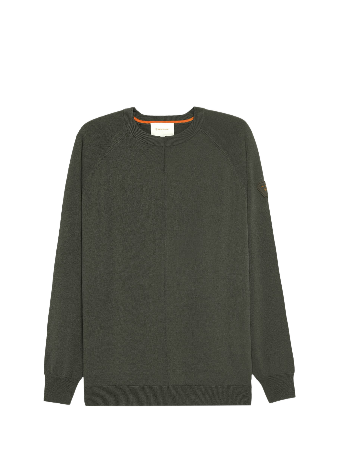 Sweat droit Al à logo  GERTRUDE Green