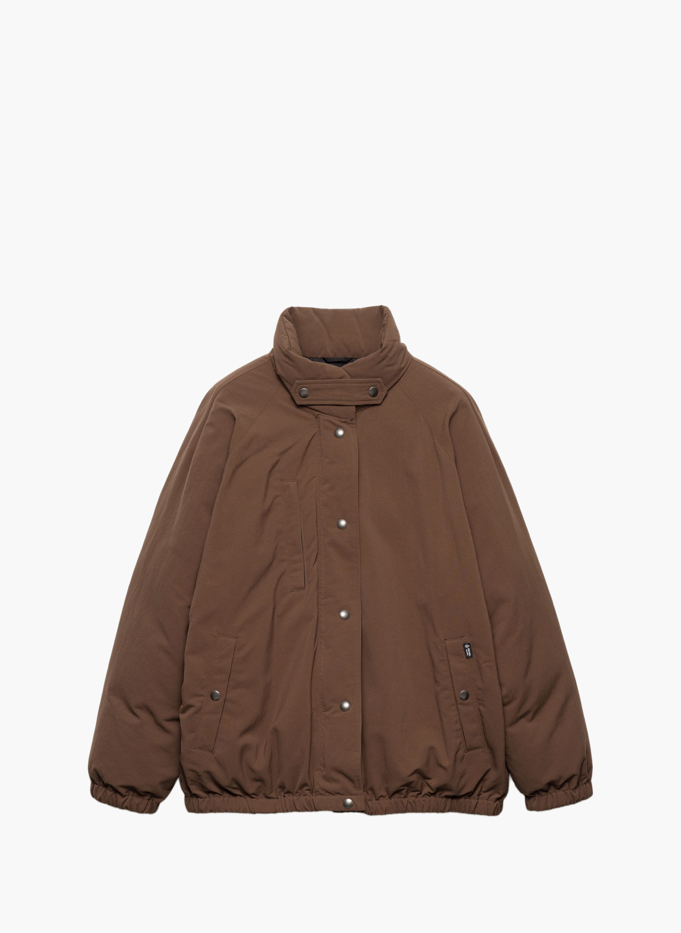 Doudoune en re-nylon PRADA Marron