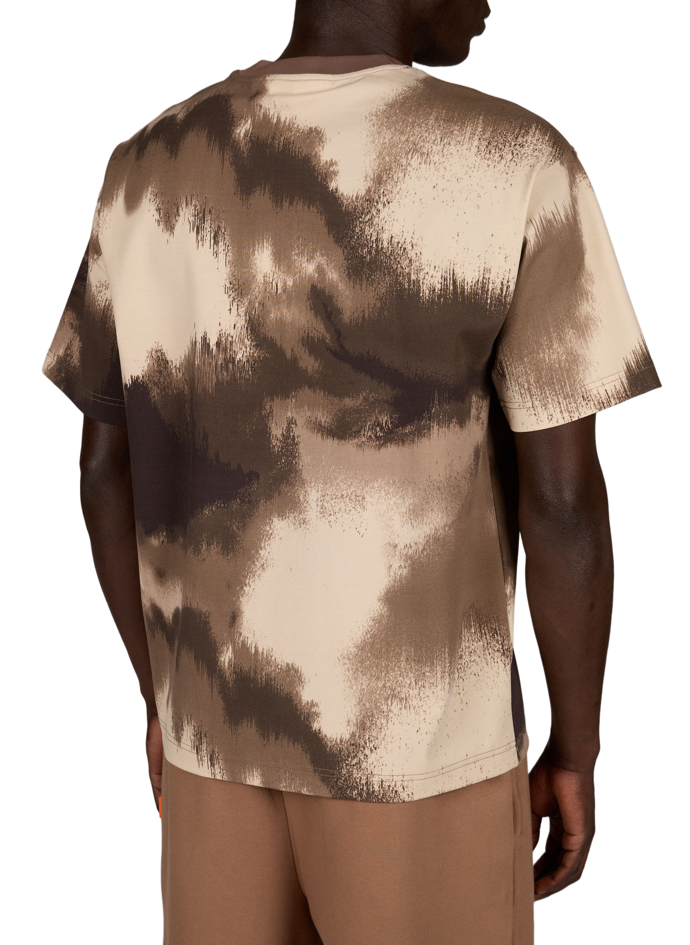 Hortygl Print Short-Sleeved T-Shirt GERTRUDE Brown