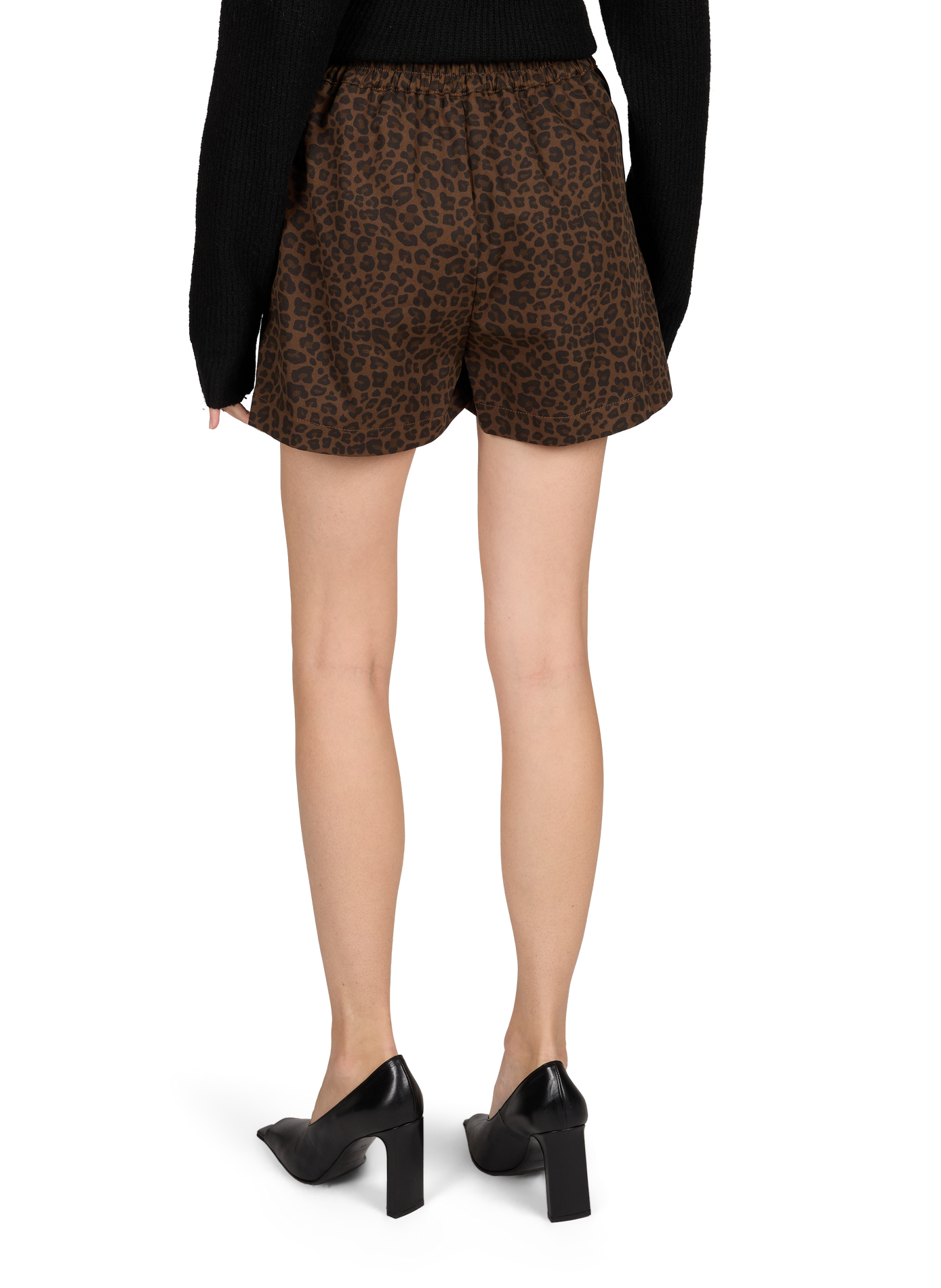 Short printed skirt in cotton blend Jean LAURE+MAX Multicolour