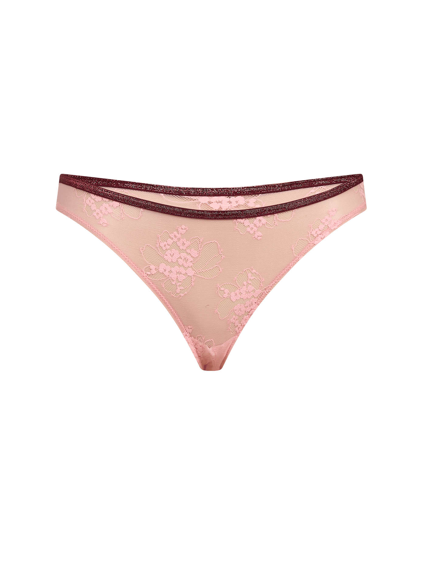 Einfarbige klassische Culotte mit Glitzerdetail LA NOUVELLE Rosa