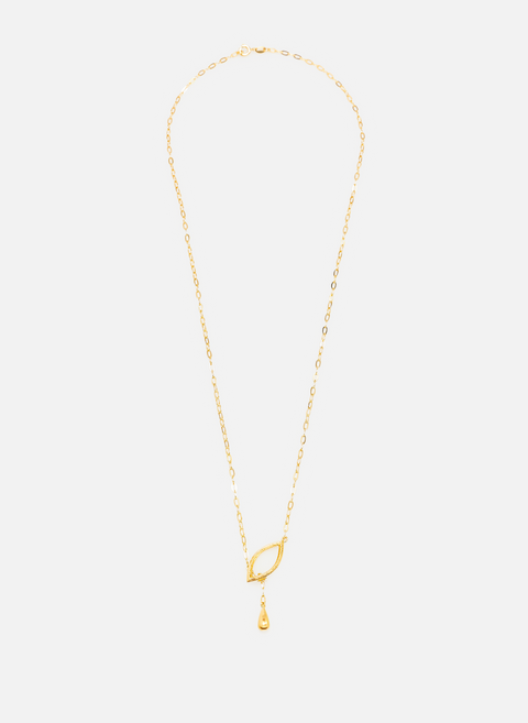 Lady's Necklace in Golden Silver DEAR LETTERMAN 