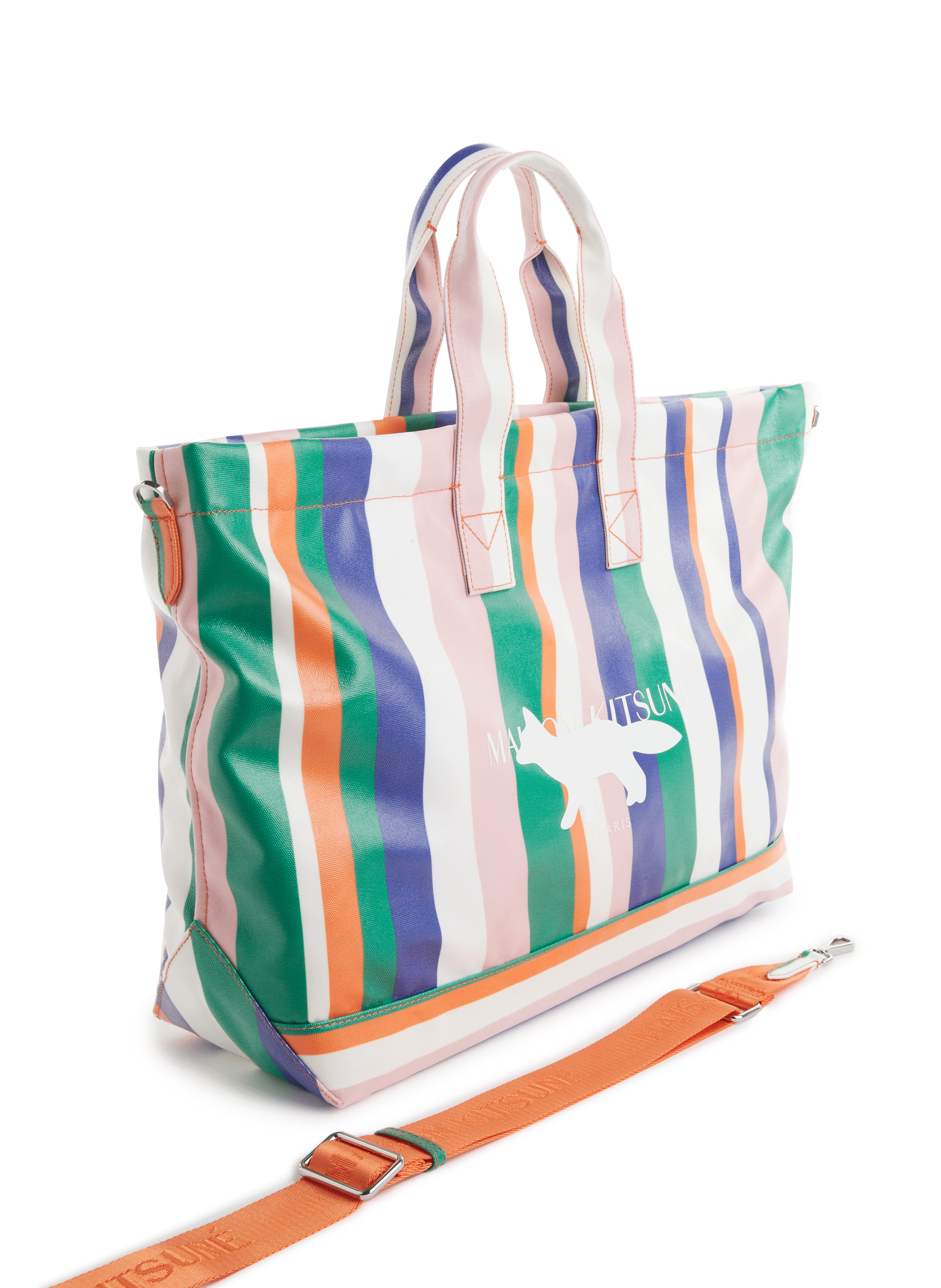 Sac de week-end rayé