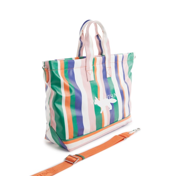 Sac de week-end rayé