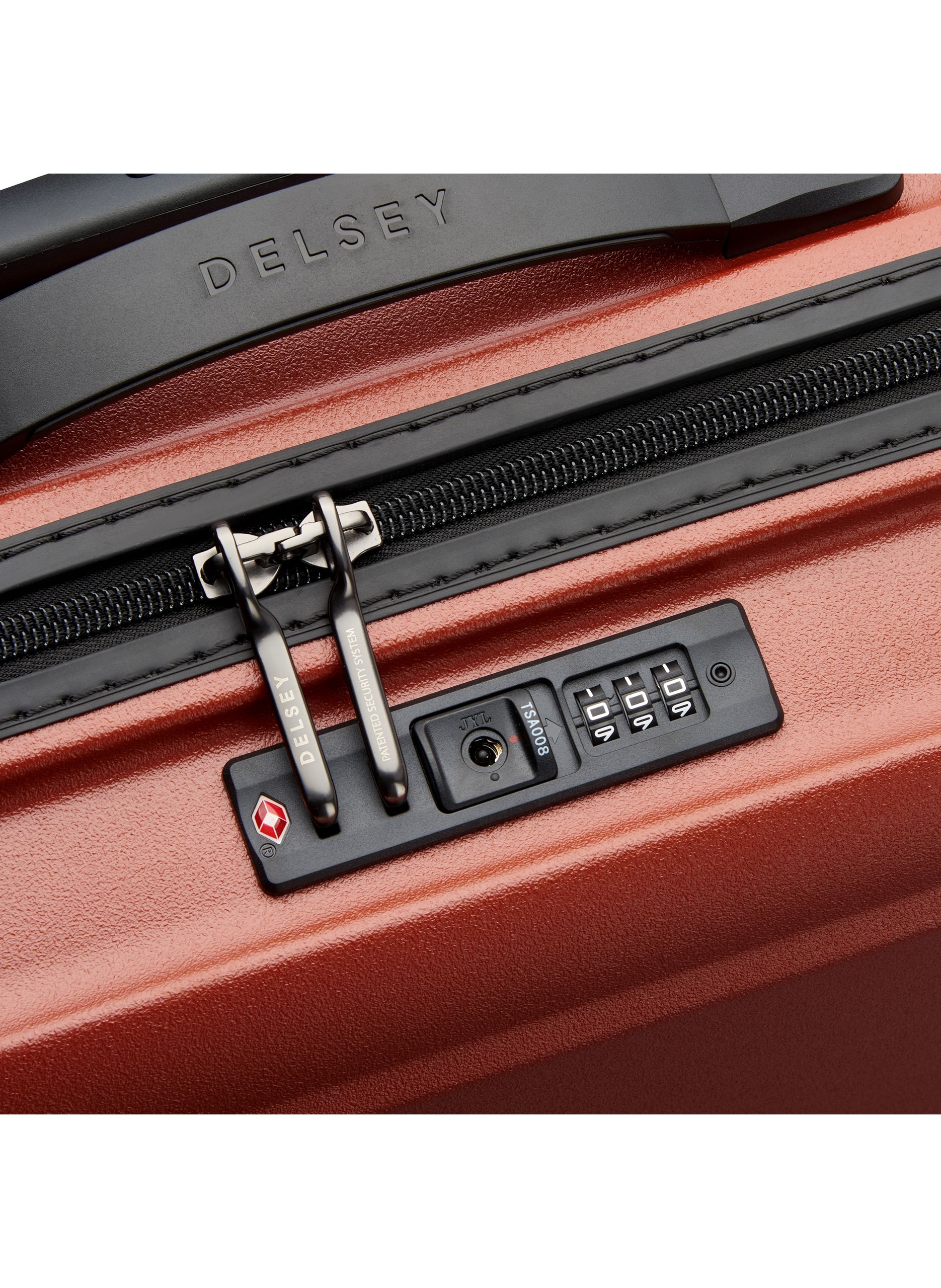 Valise cabine rigide taille s - turenne 2.0 DELSEY PARIS Marron