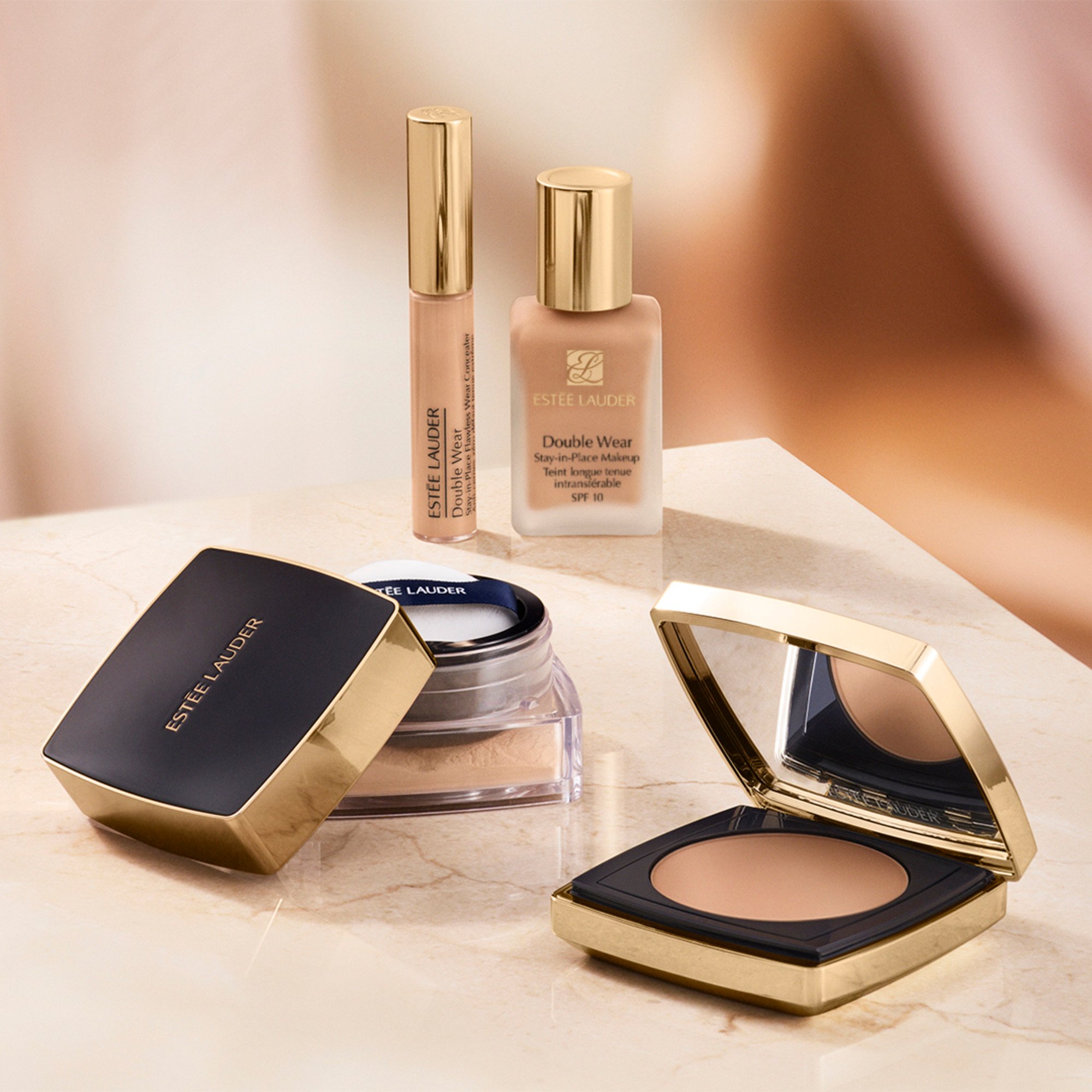 Double Wear - Fond de Teint Longue Tenue Intransférable SPF 10 4n3 maple sugar