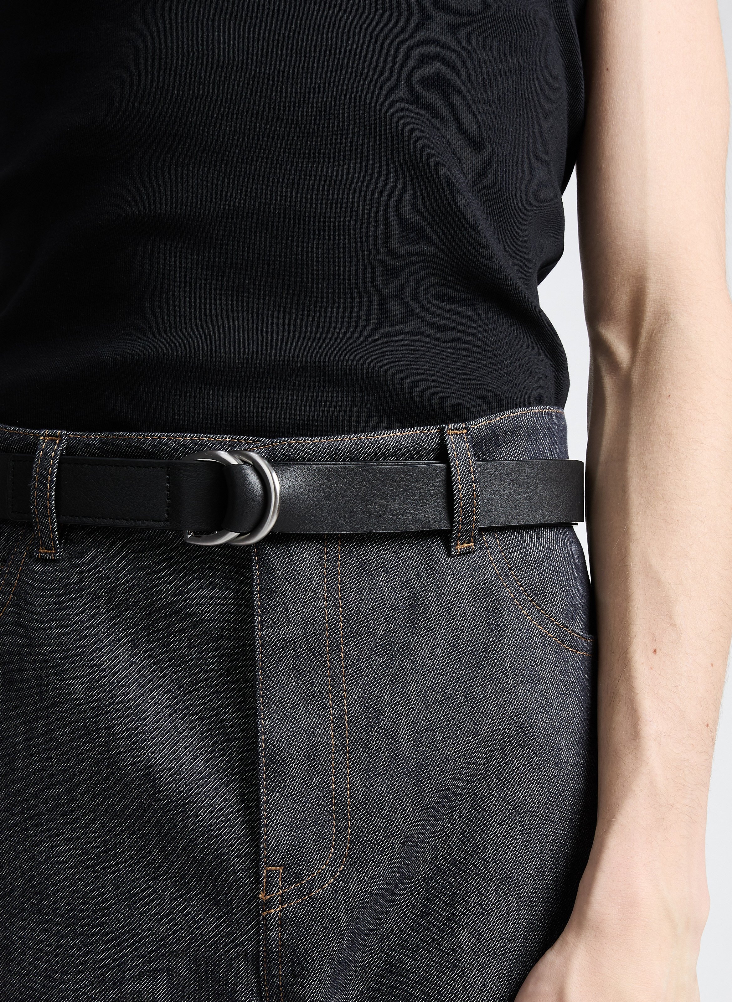 Ceinture Foeud en cuir SAISON 1865 Noir