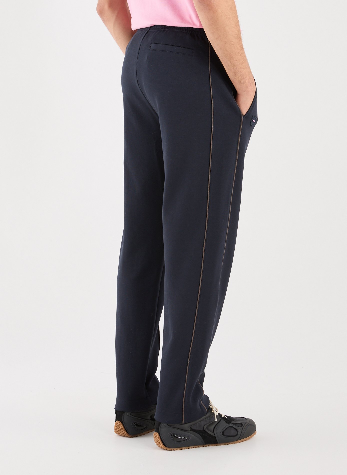 Cotton-blend joggers EDEN PARK Blue