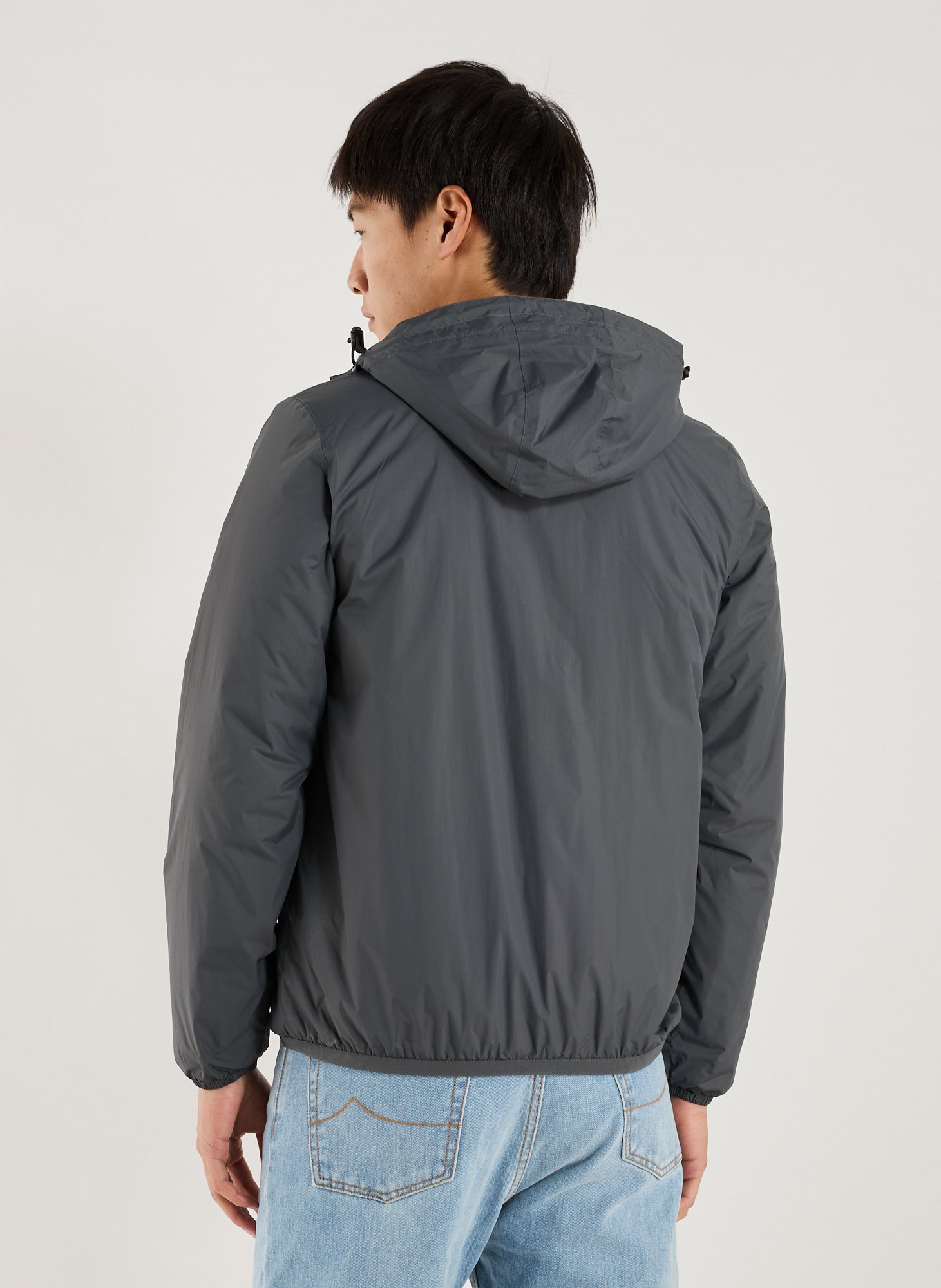 Jacket The Real Claude K-WAY Grey