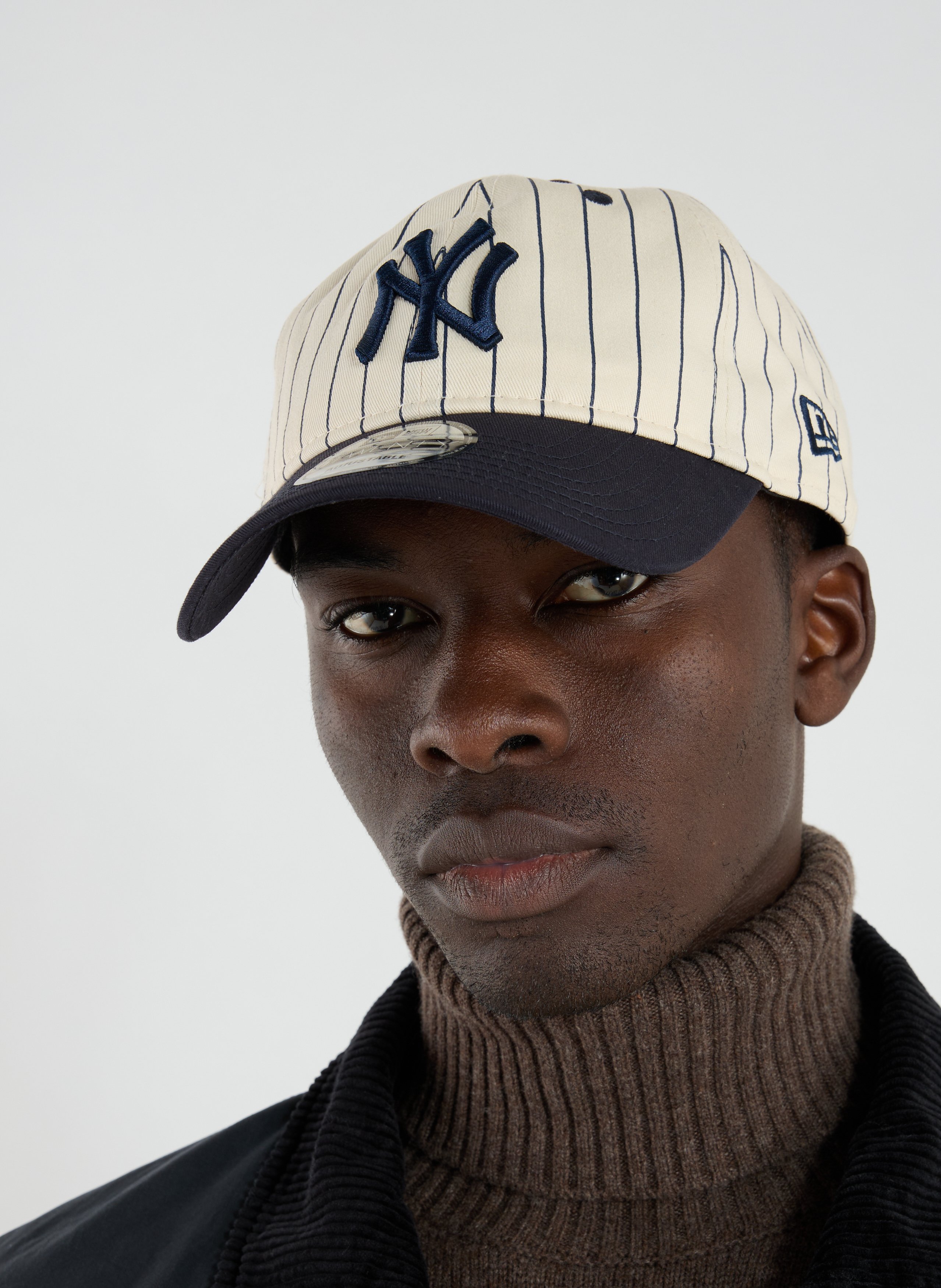 Casquette rayée en coton NEW ERA Multicolore