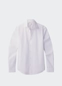Classic fitted cotton shirt  White