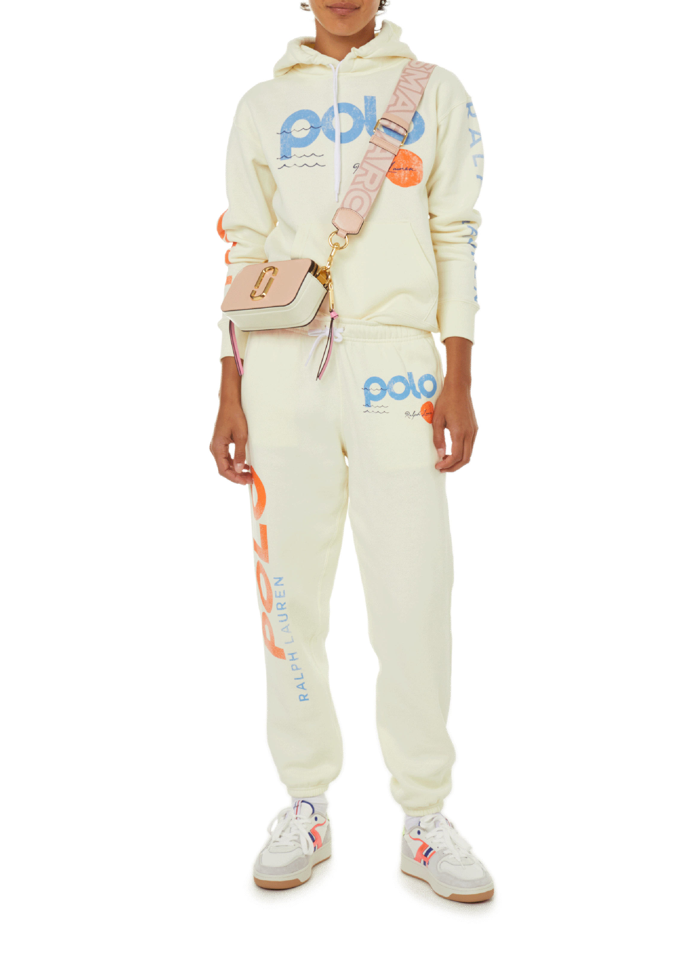 Sac The Snapshot en cuir MARC JACOBS Rose