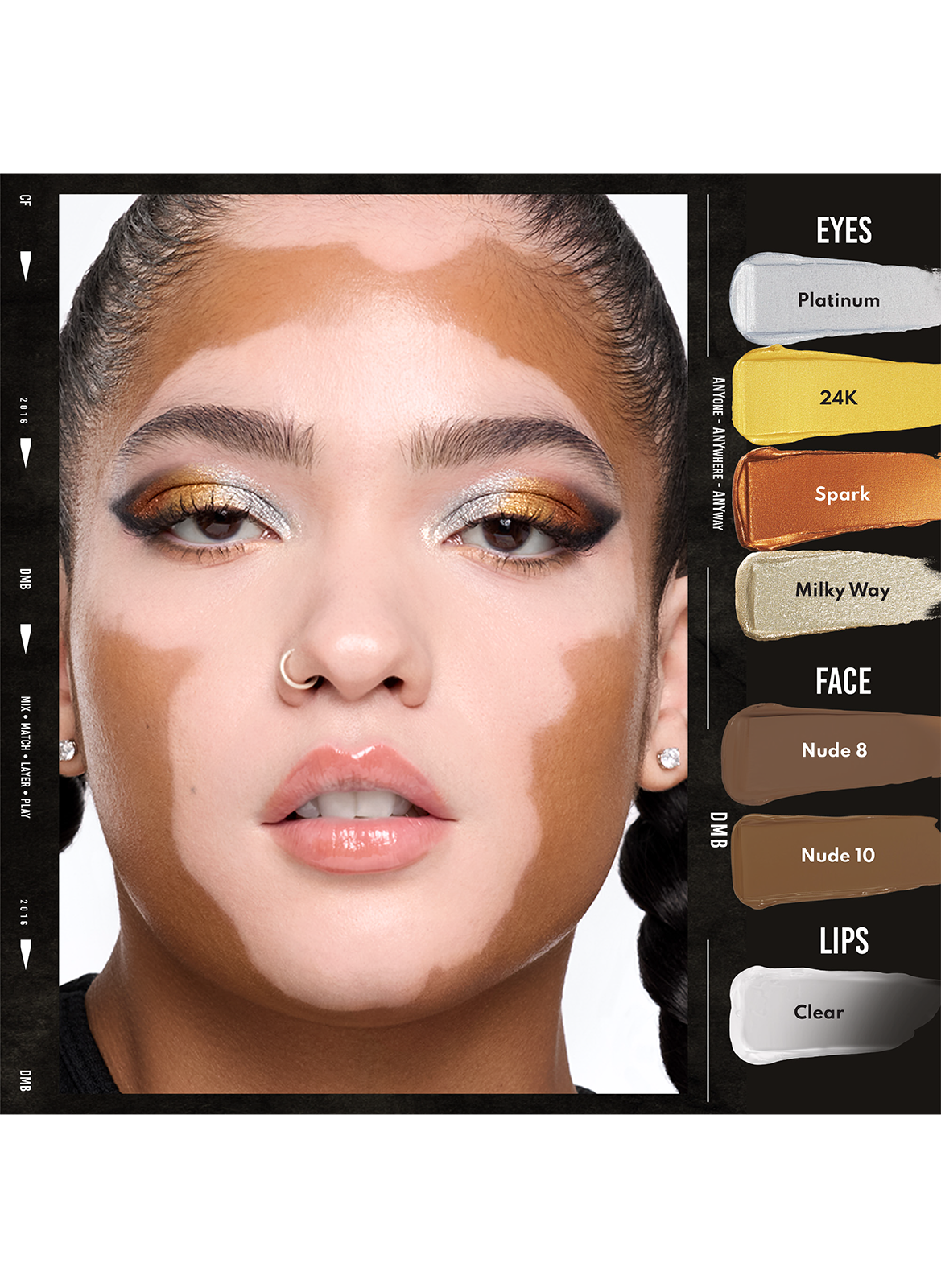 Colorfix Liquid Metals DANESSA MYRICKS Platinum