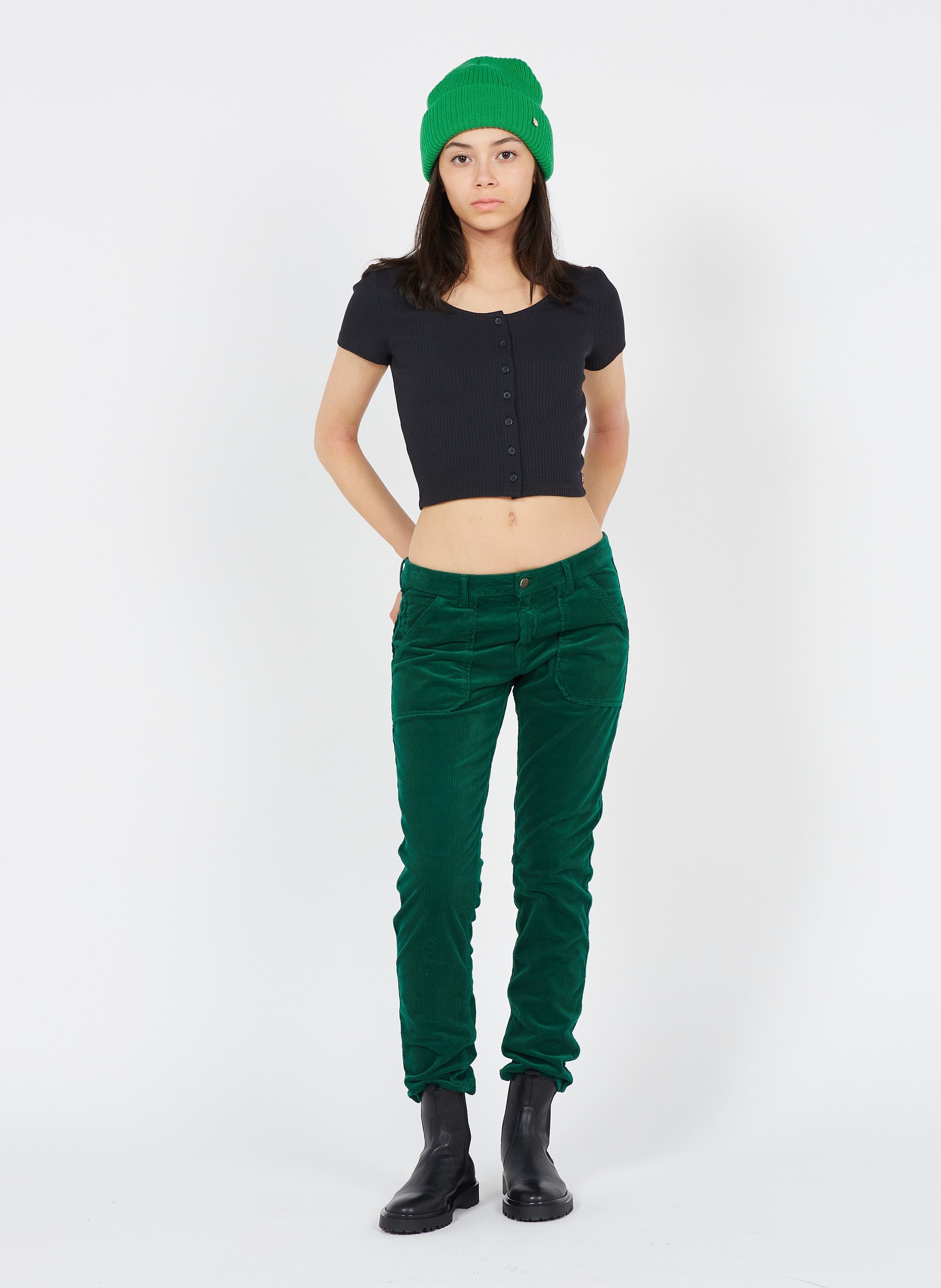 Boots en cuir ANTHOLOGY Noir