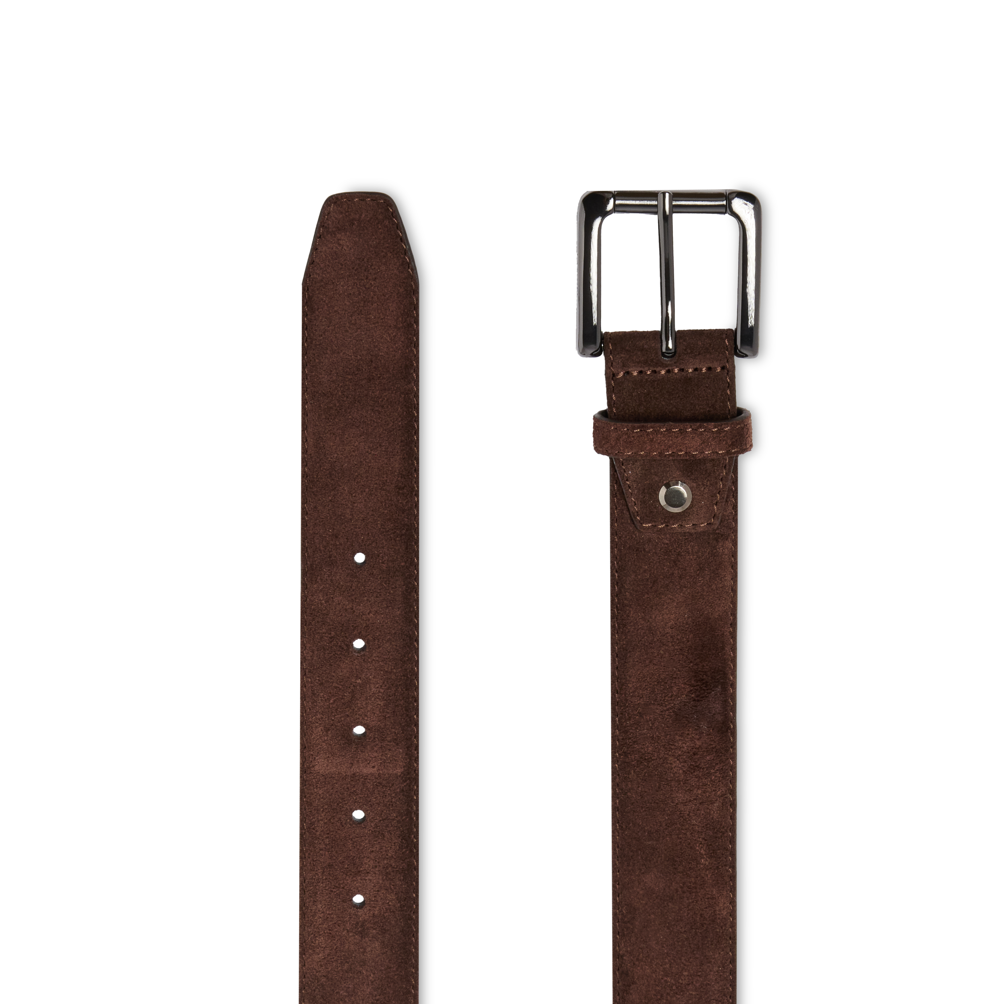 Ceinture 35mm charlie de lancel en cuir LANCEL Marron