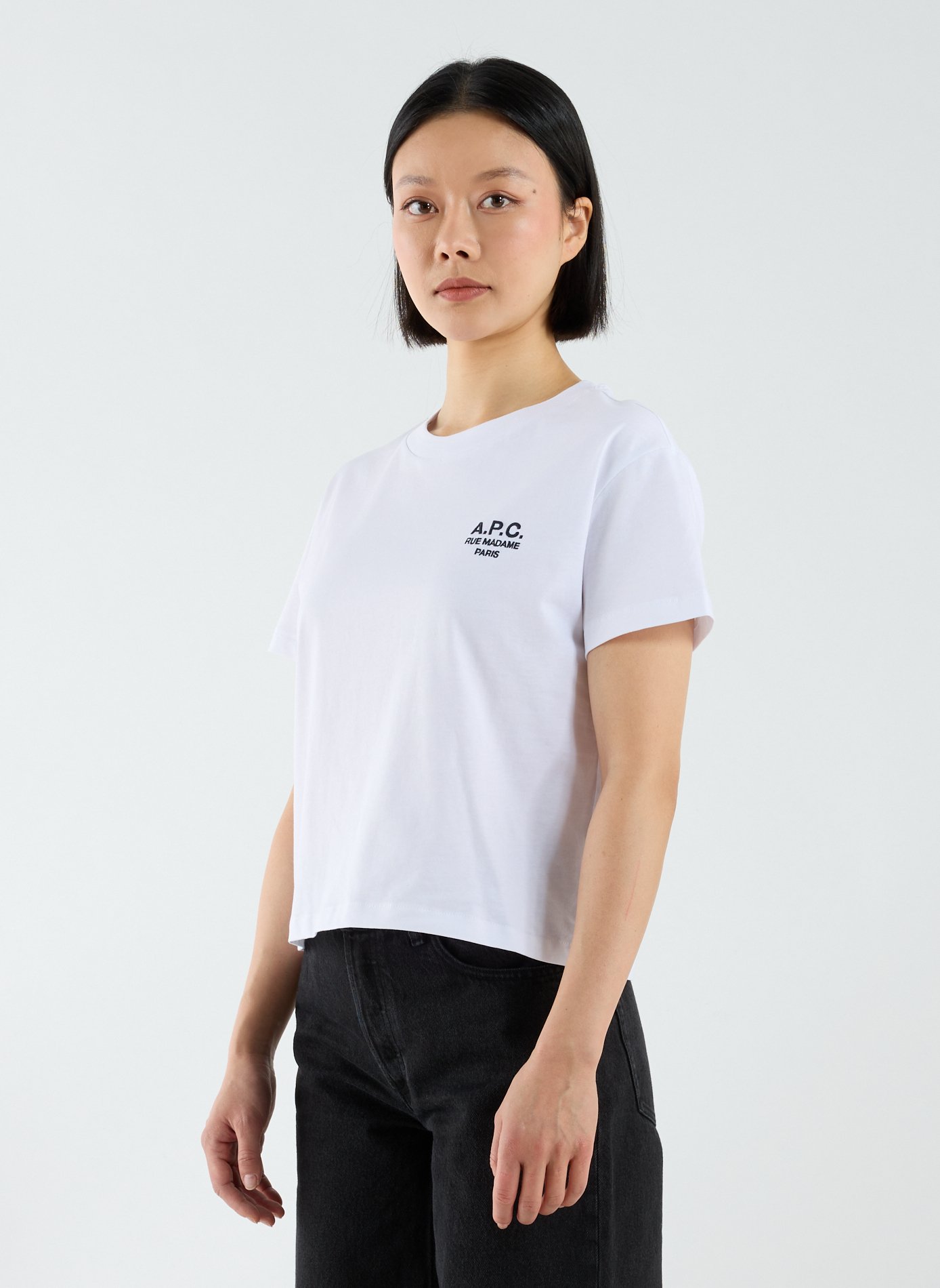 T-shirt en coton A.P.C. Blanc
