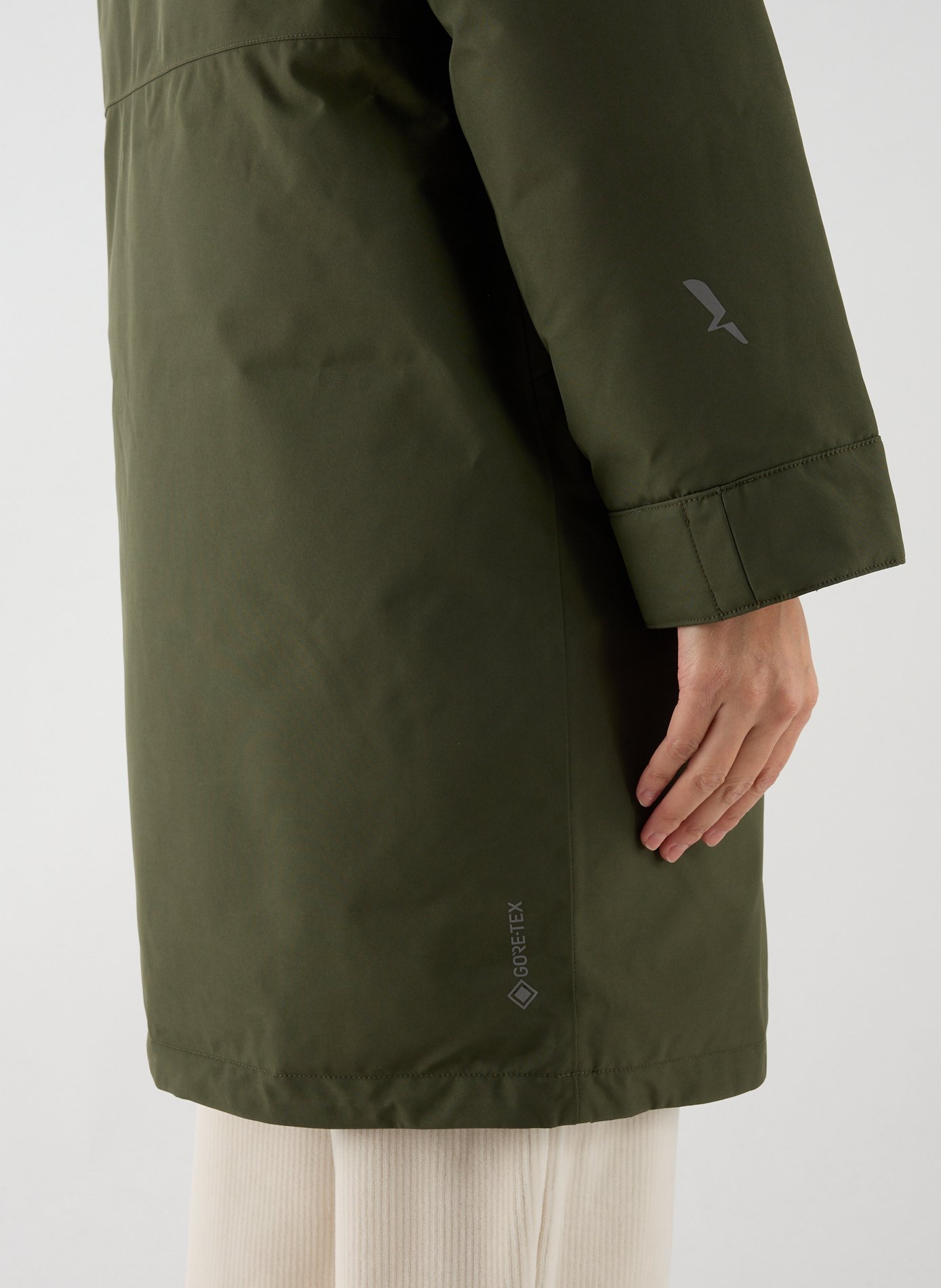 Parka à capuche AIGLE Kaki