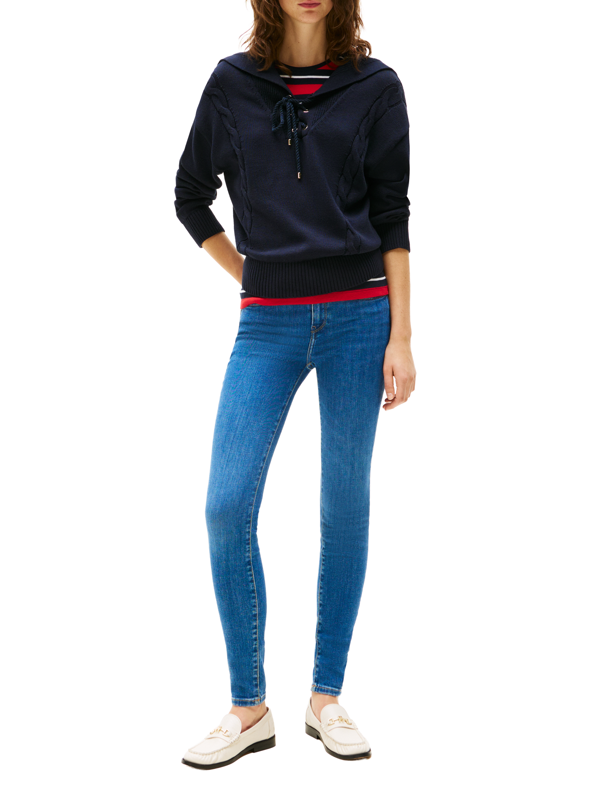 Jean skinny Como TOMMY HILFIGER Bleu