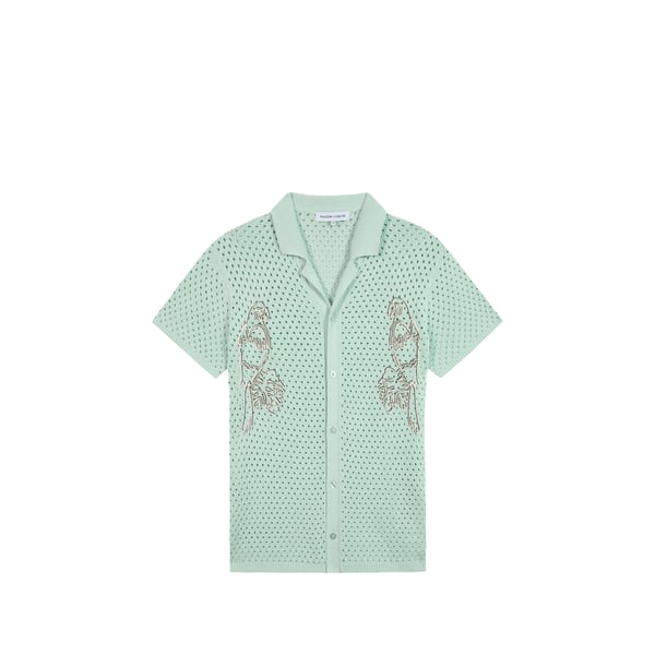 Chemise ajourée en coton Chemise ajourée en coton