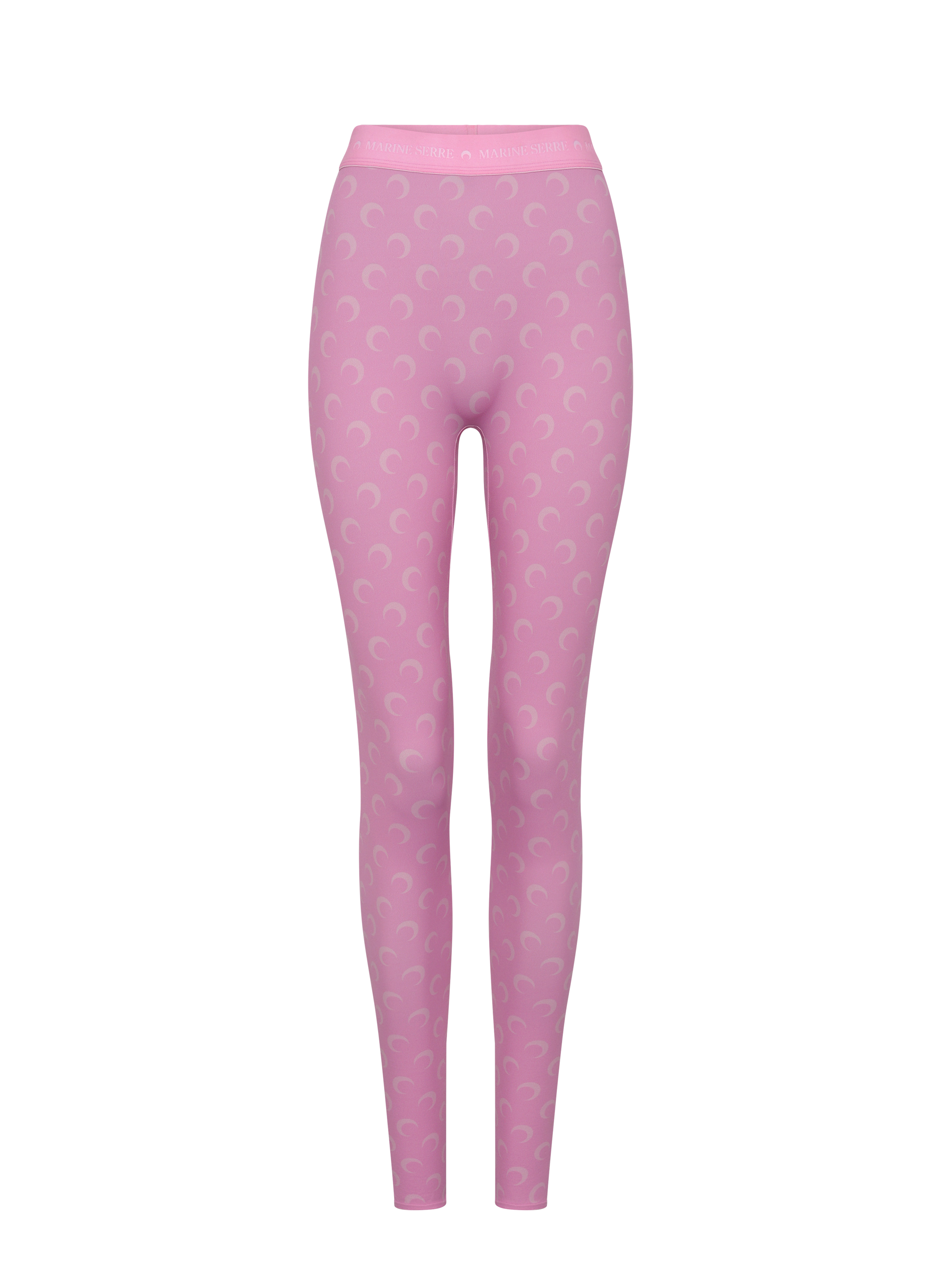 Moon jersey stirrup leggings MARINE SERRE Rose