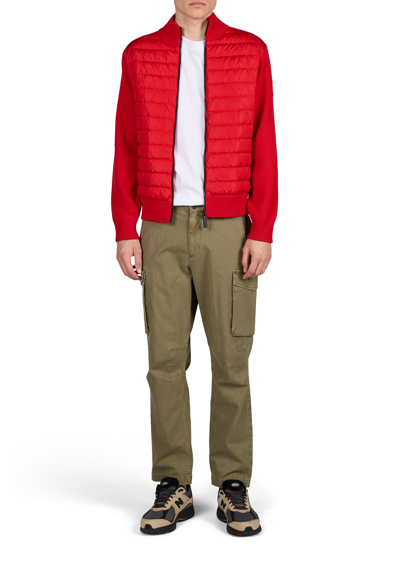 Pantalon cargo droit uni TIMBERLAND Kaki