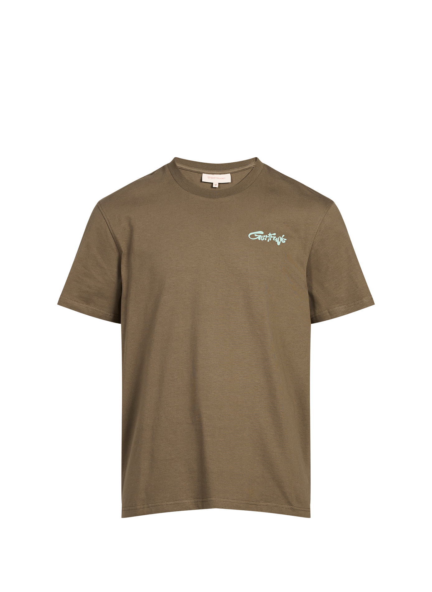 Printed cotton T-shirt GERTRUDE ET GASTON Khaki