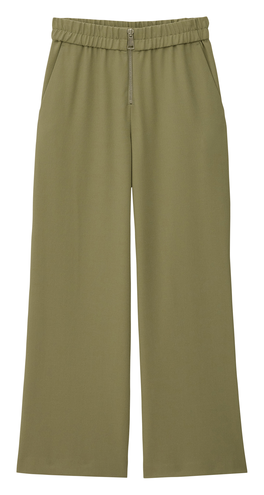 Pantalon large narlos BA&SH Kaki