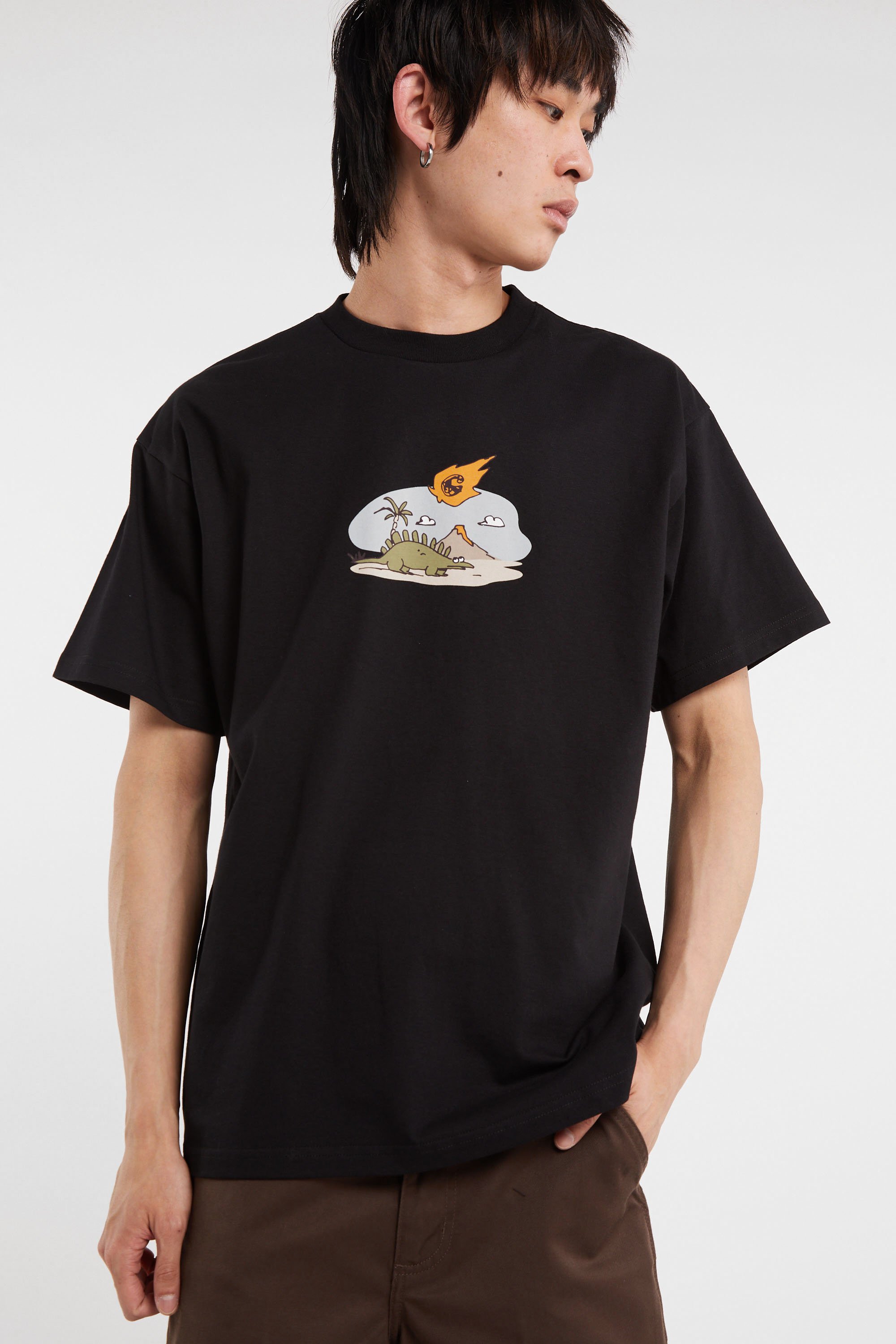 T-shirt s/s impact t-shirt CARHARTT WIP Noir