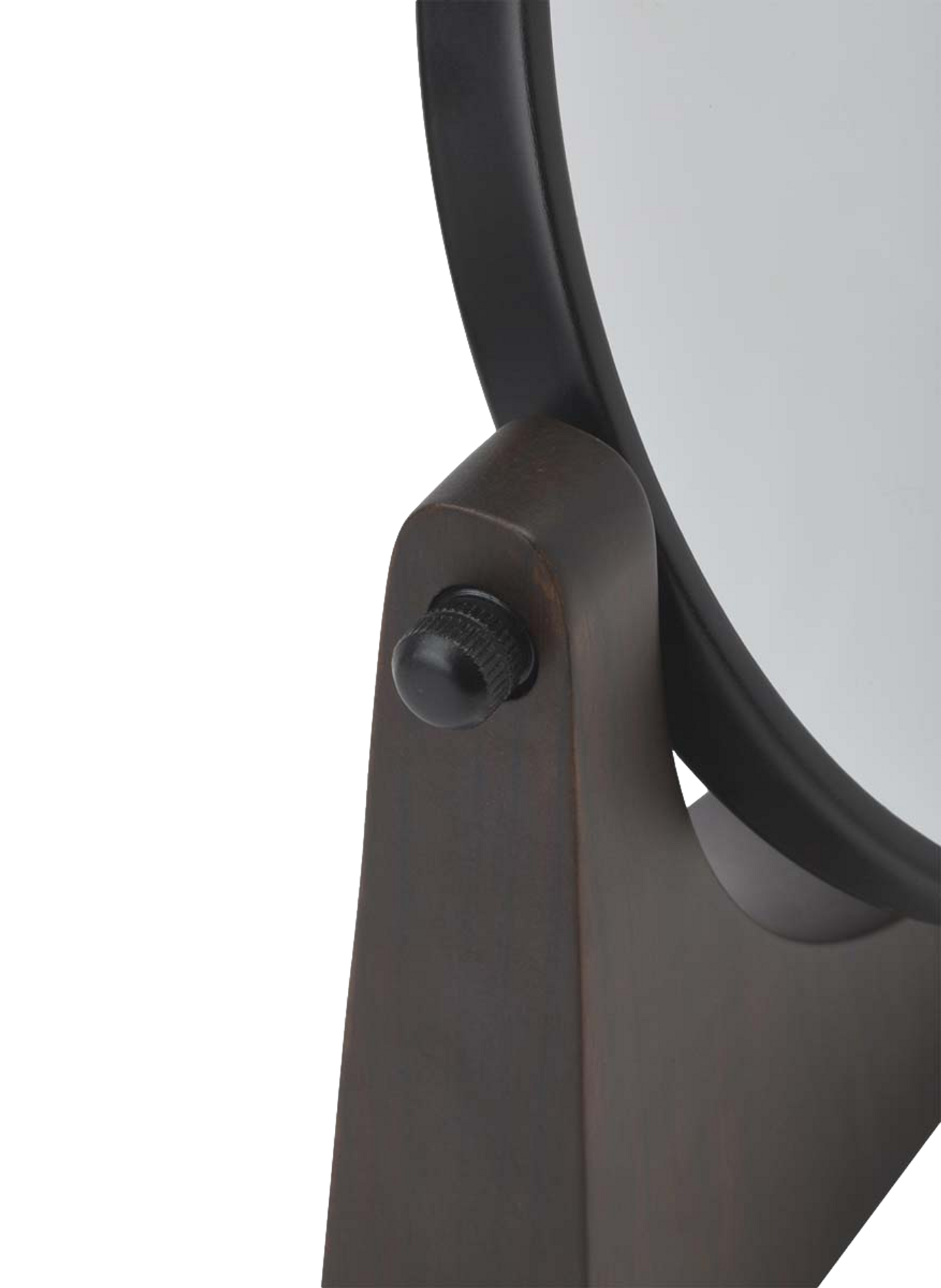 Make-up spiegel met dubbelzijdig Ebony AQUANOVA Bruin