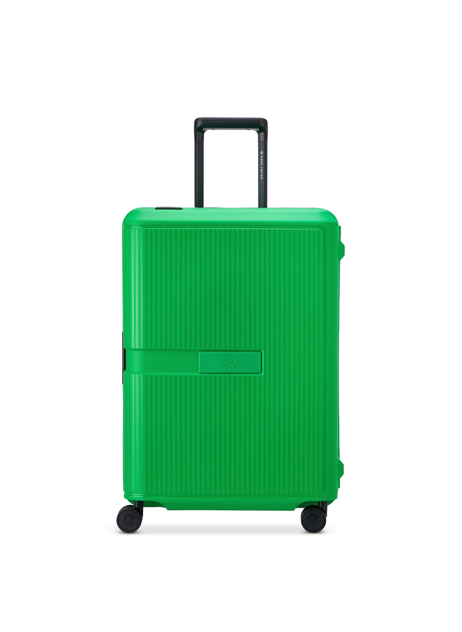 Valise soute rigide taille l - color block hardside DELSEY PARIS Vert