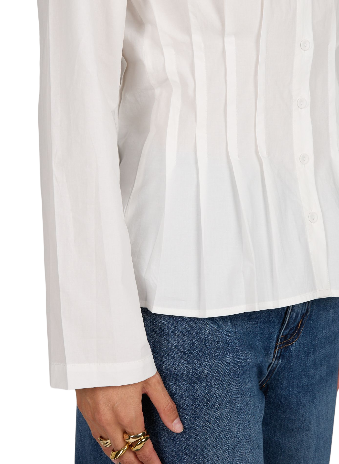 Cotton shirt OBJECT White