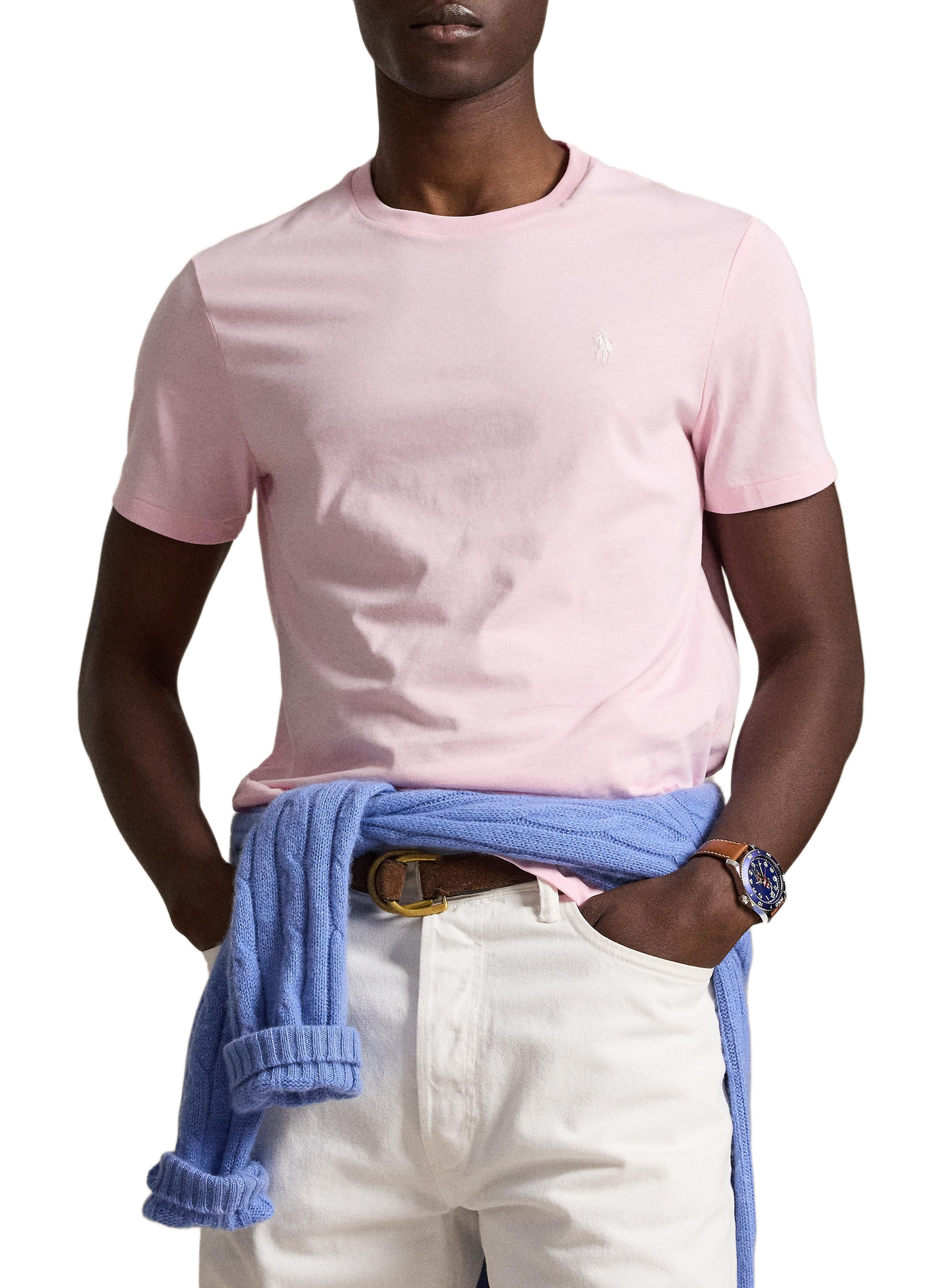 Cotton T-shirt POLO RALPH LAUREN Pink