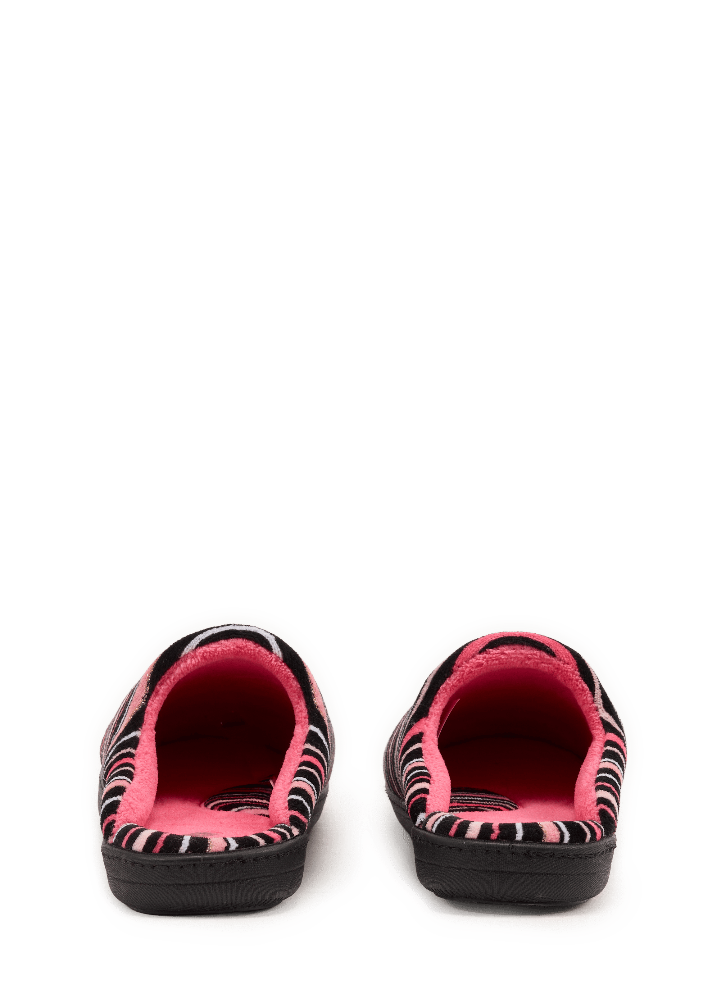 Flat striped slippers ISOTONER Multicolour
