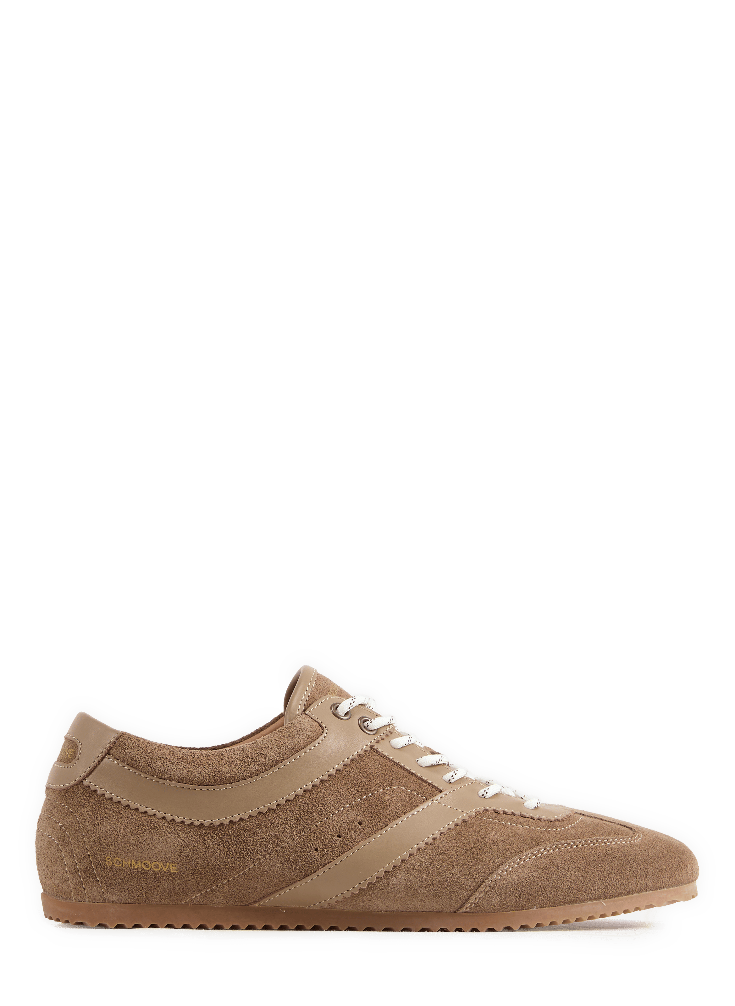 Lage leren sneakers SCHMOOVE Bruin