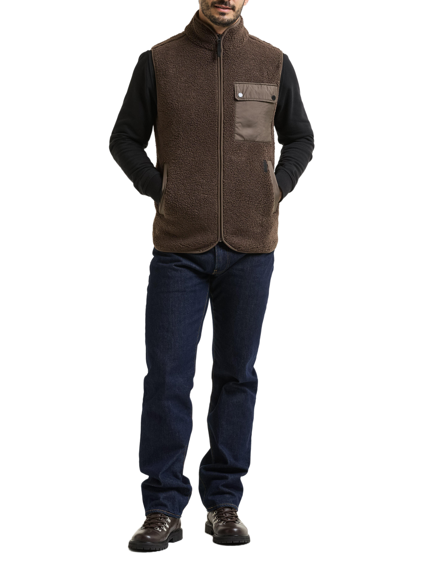 Veste duveteuse sans manches DIDRIKSONS Braun