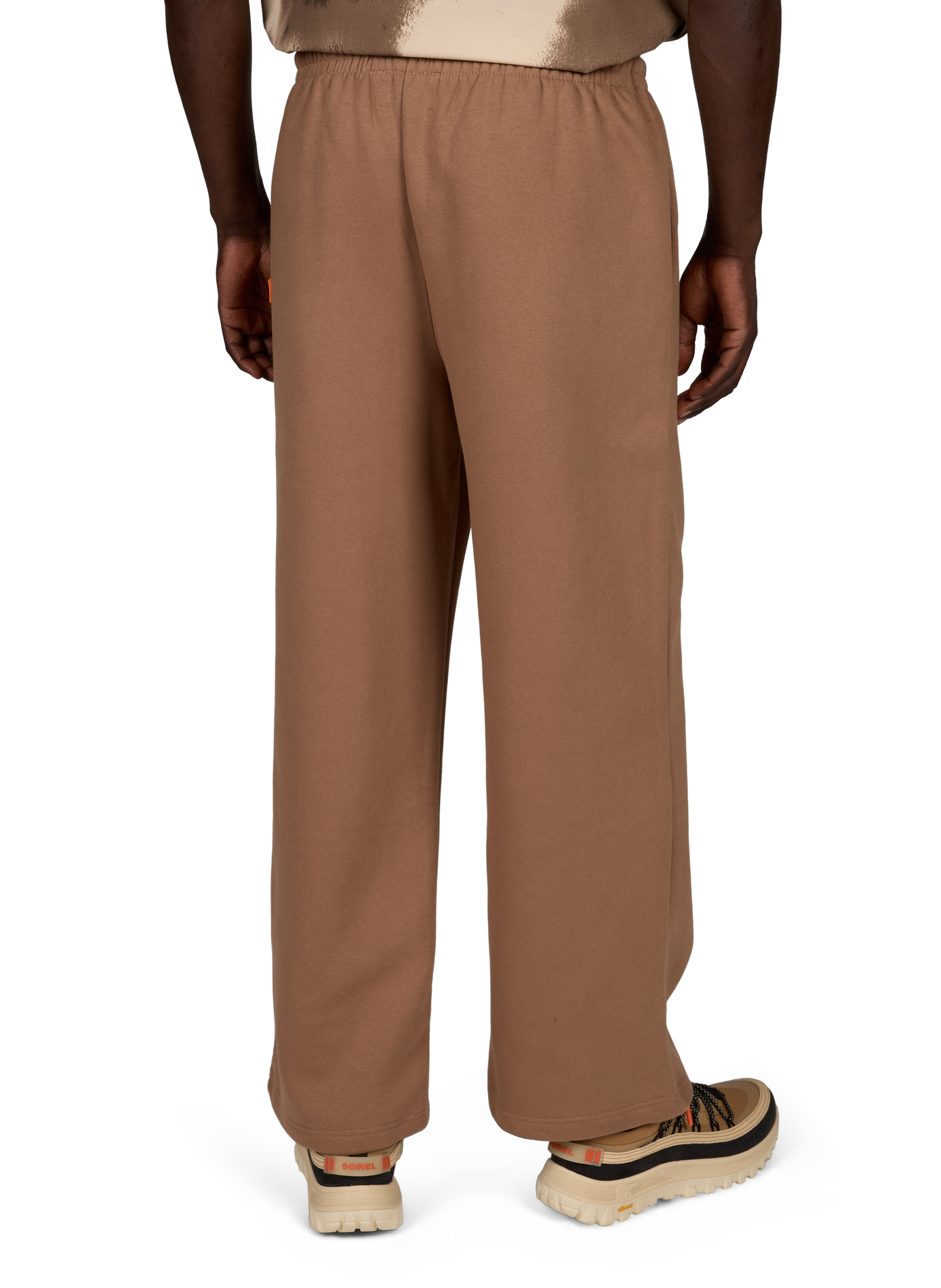 Plain oversized joggers GERTRUDE Brown