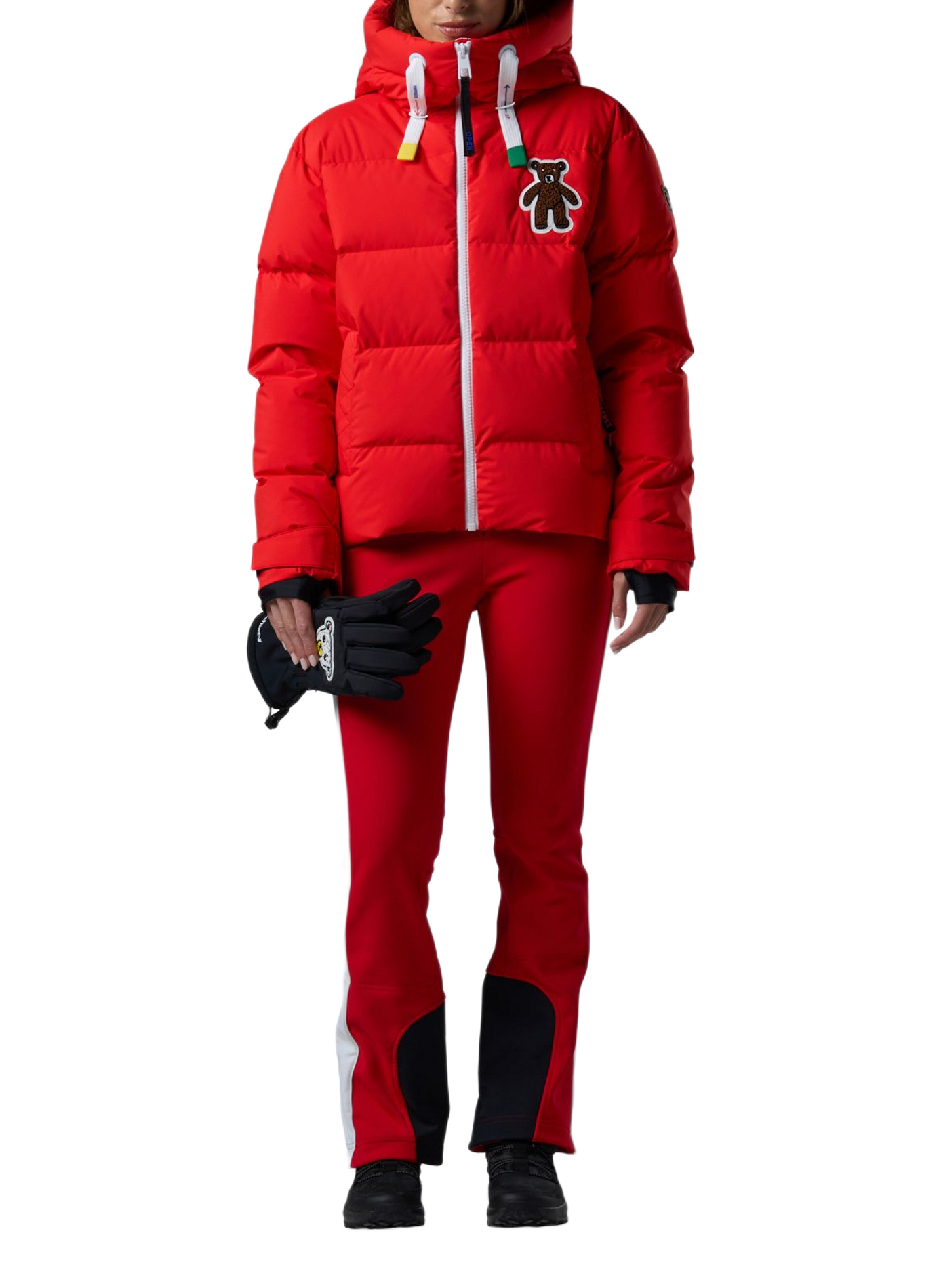 Gesteppte JCC All Snow Daunenjacke mit Kapuze ROSSIGNOL Weiss