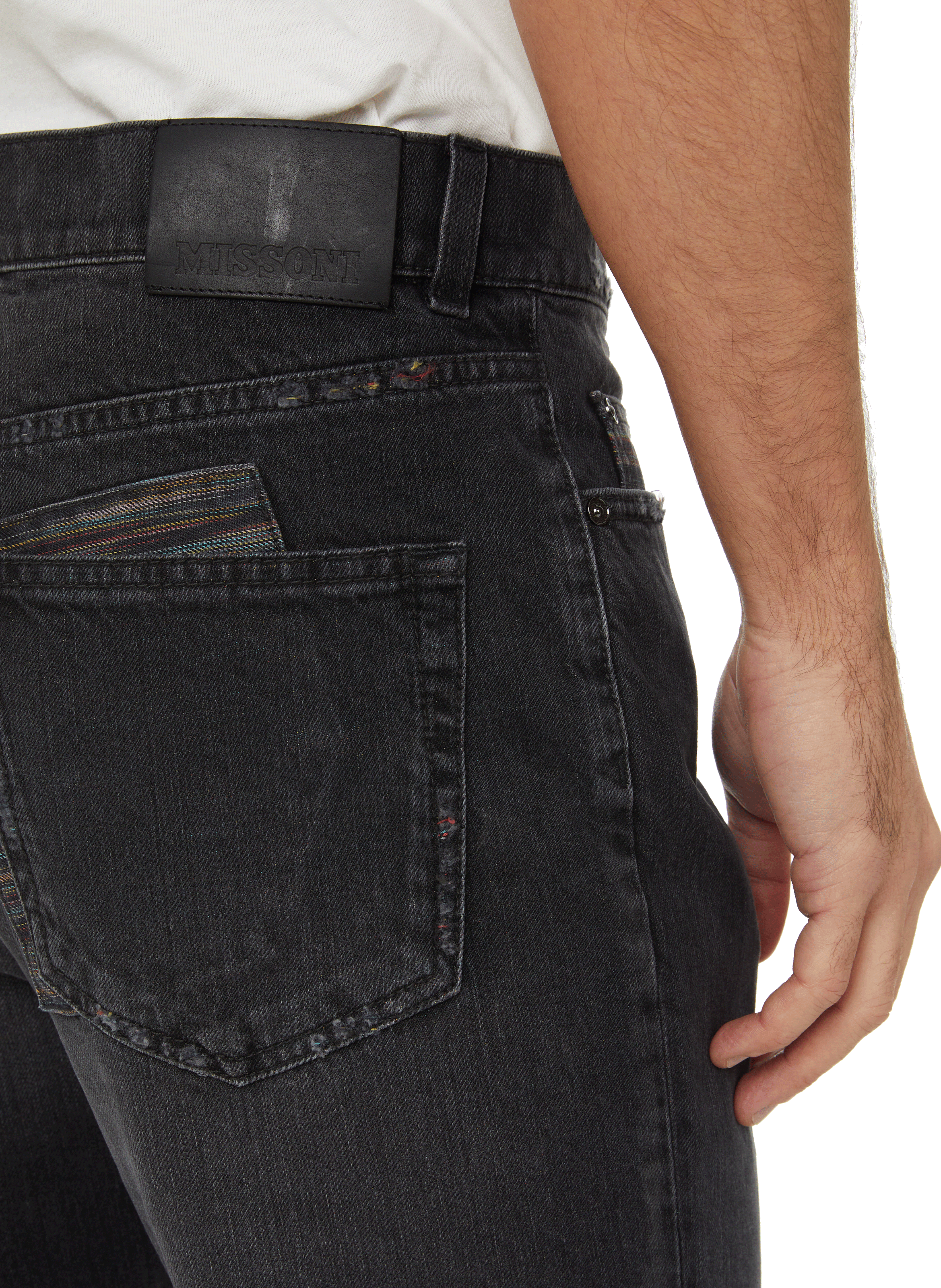 Jean droit MISSONI Noir