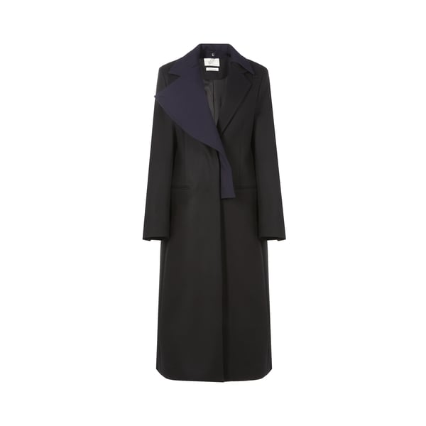 Manteau long en laine biologique