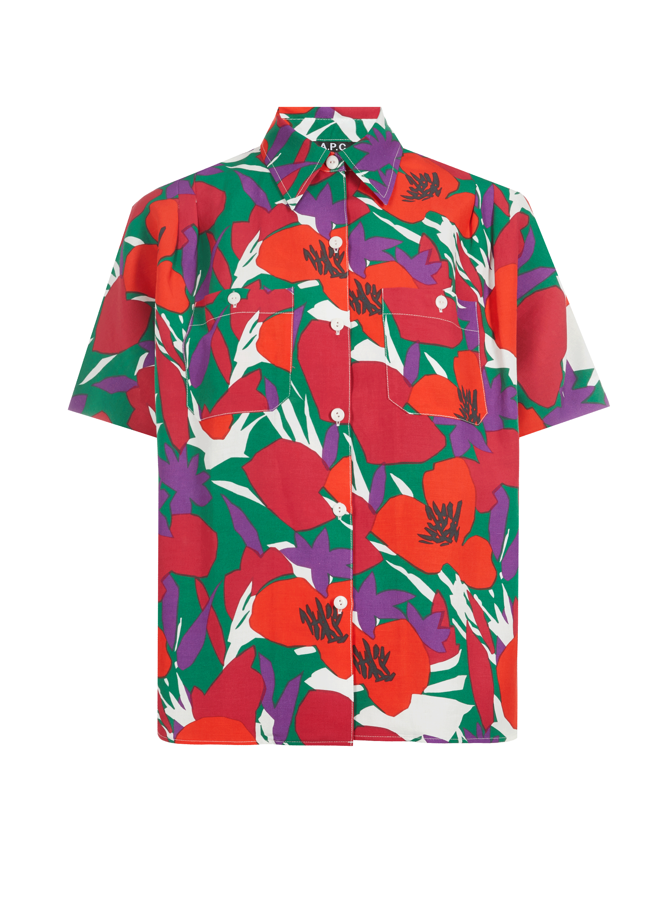 Chemise Zoe en lin mélangé