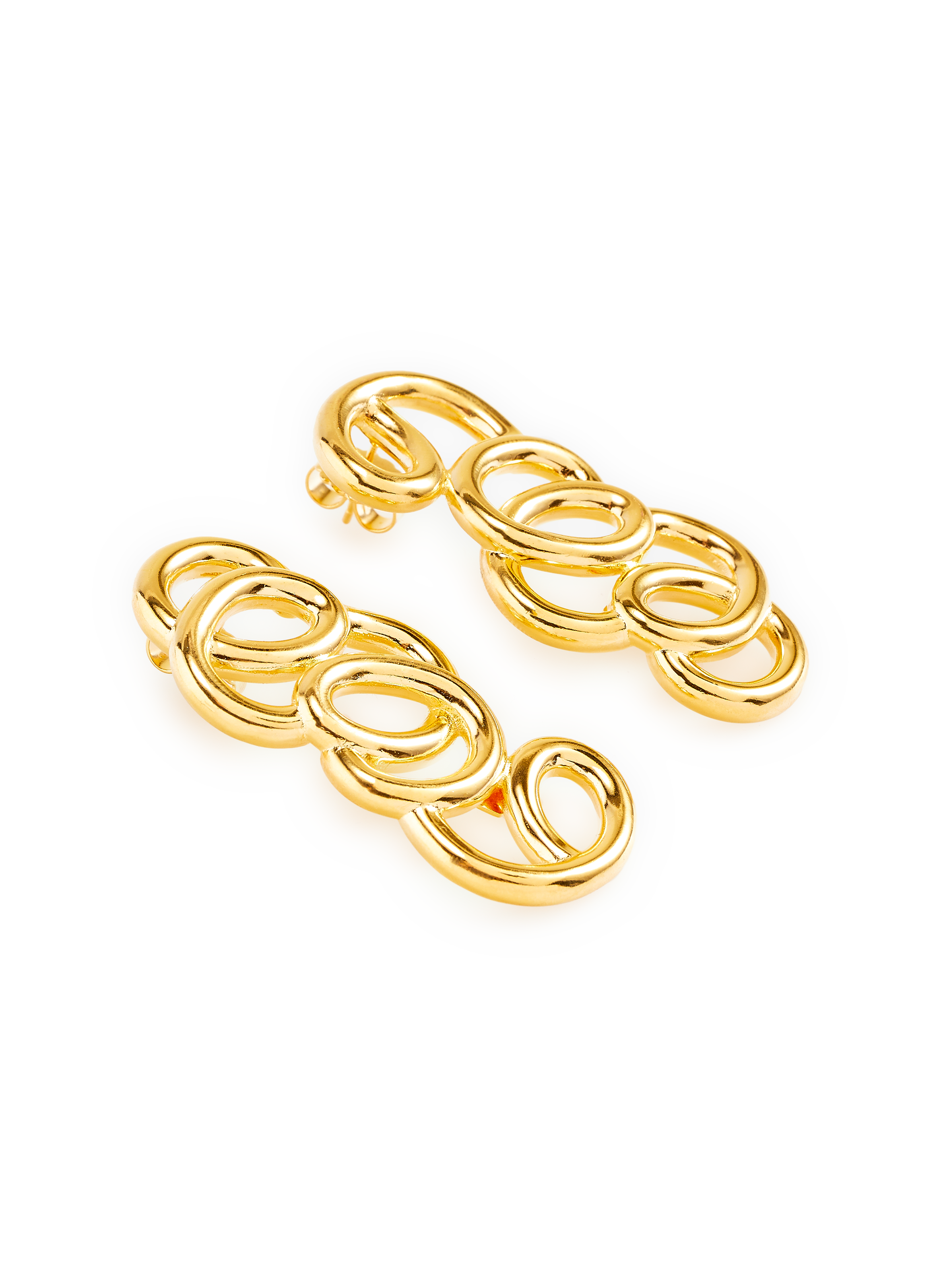 Boucles d'oreille en laiton