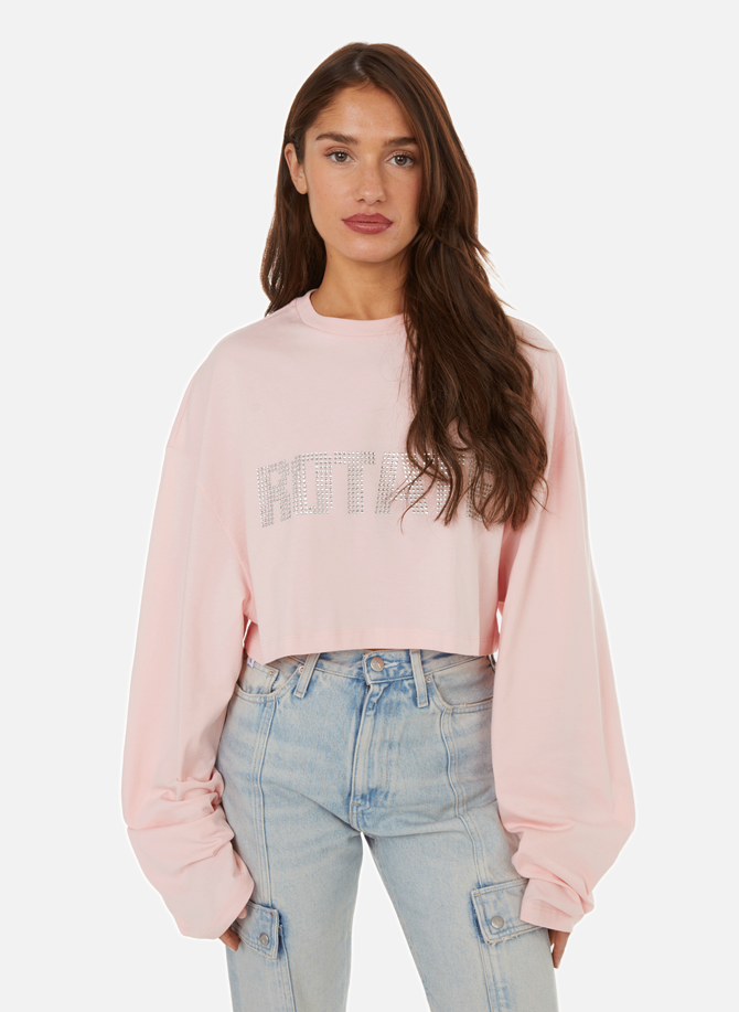 Pull col rond en coton  ROTATE