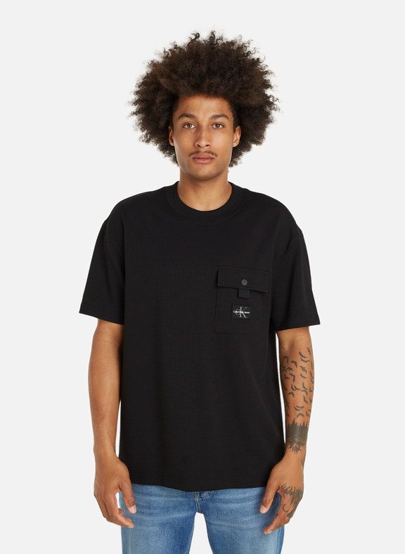 CALVIN KLEIN T-shirt en coton  Noir