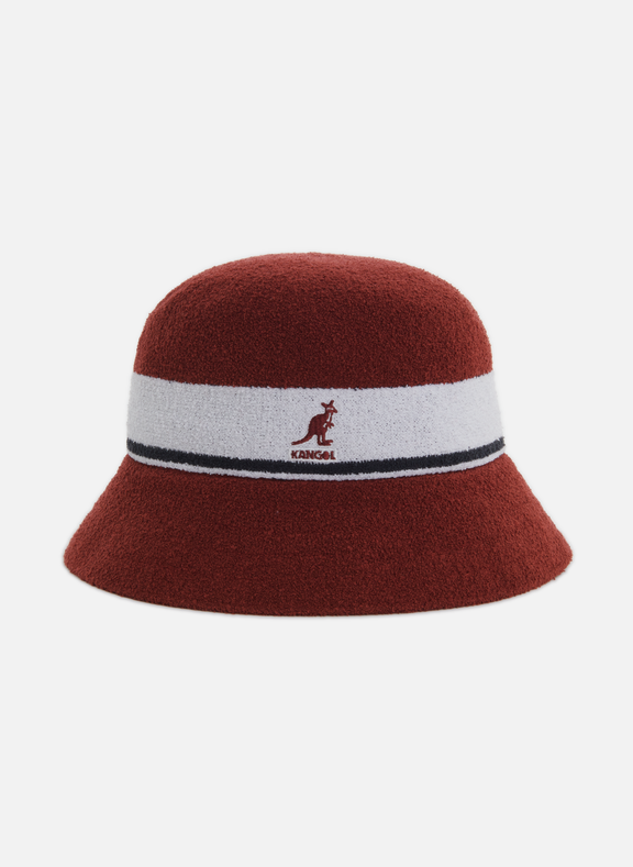 KANGOL Logo bucket hat  Red