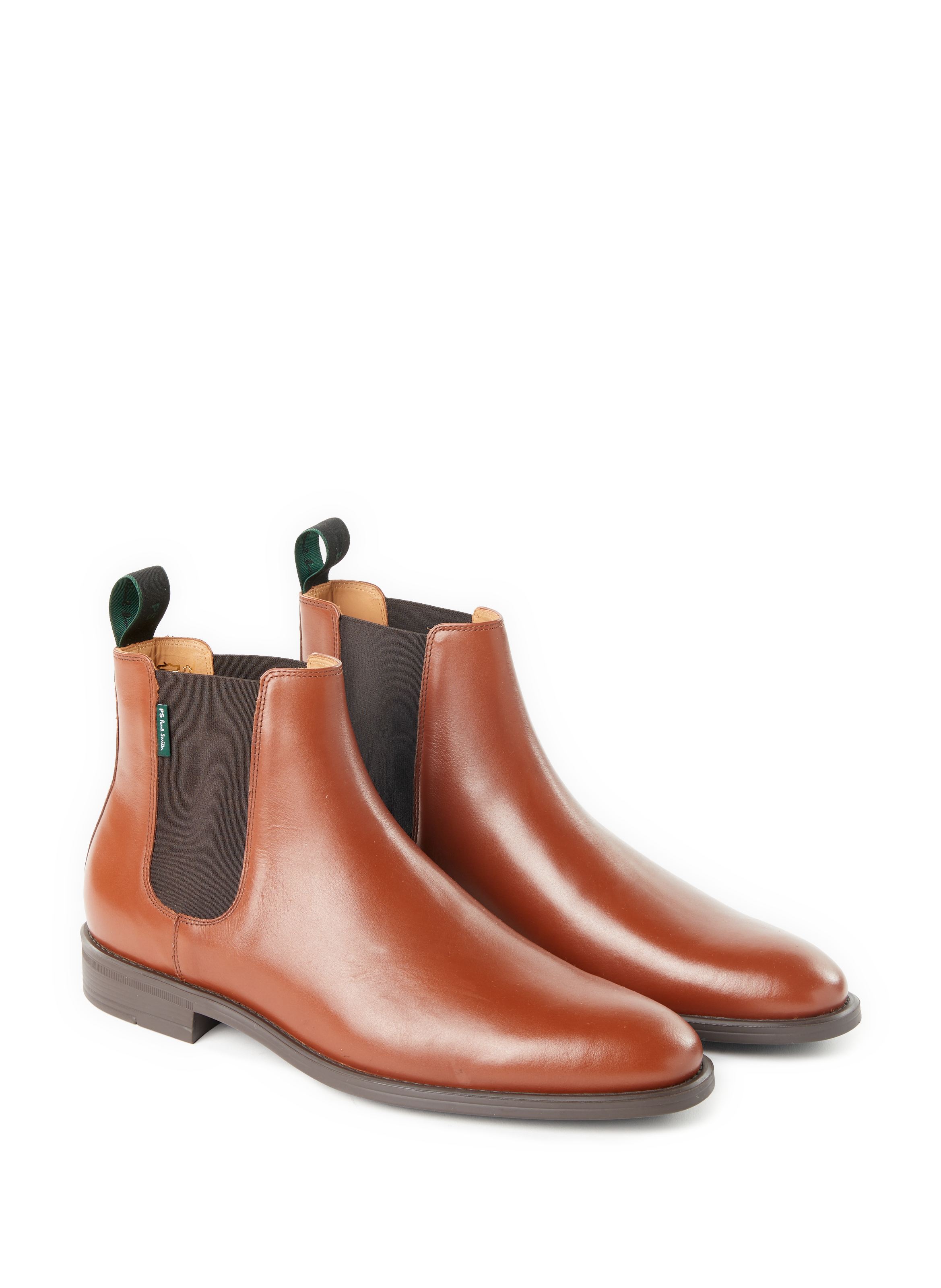 Cedric leather ankle boots PAUL SMITH Brown